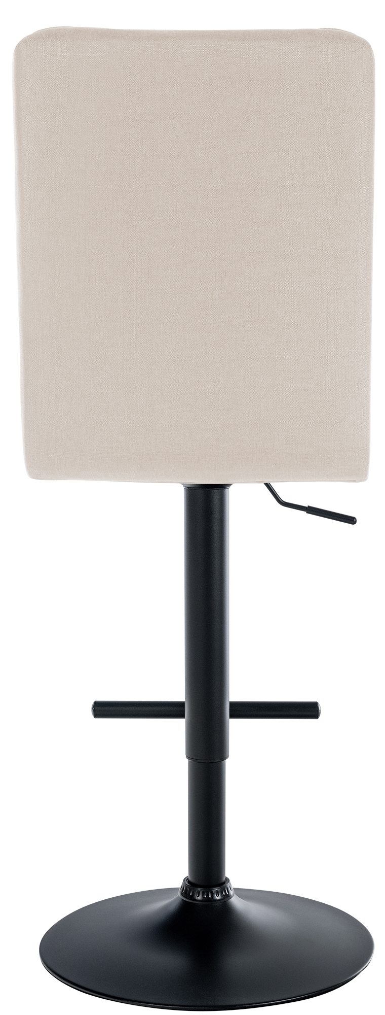 Tabouret de bar Peking en tissu réglable et pivotant