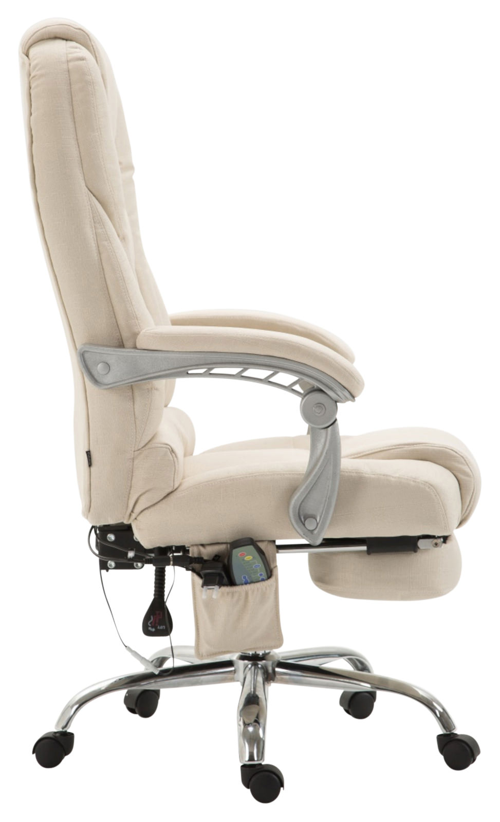 Fauteuil de bureau Pacific avec fonction massage tissu