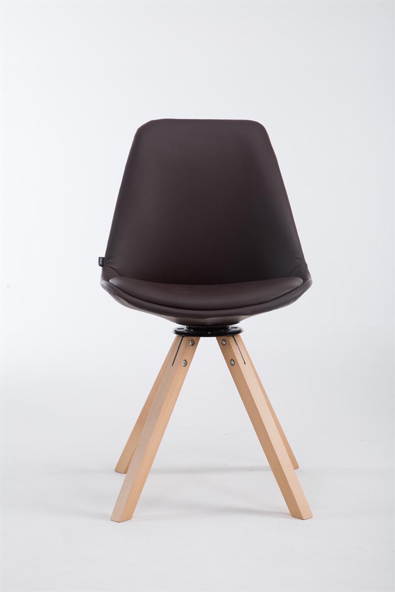 Chaise Calais pivotante pieds carrés