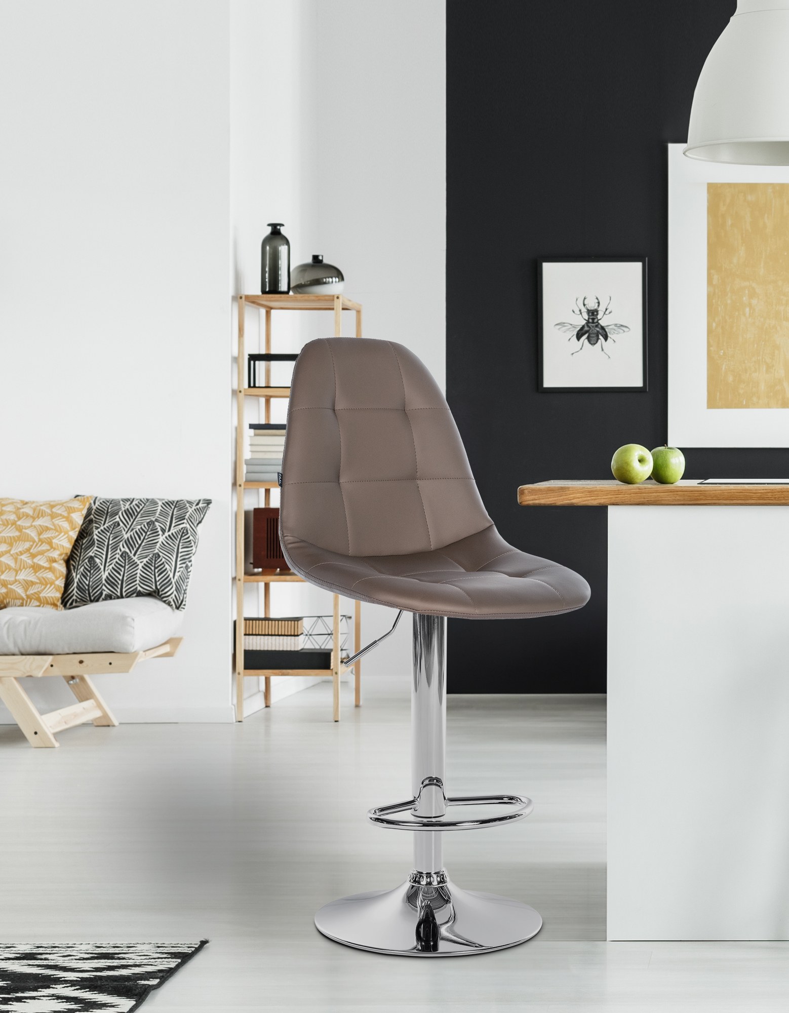 Tabouret de bar Elmore similicuir