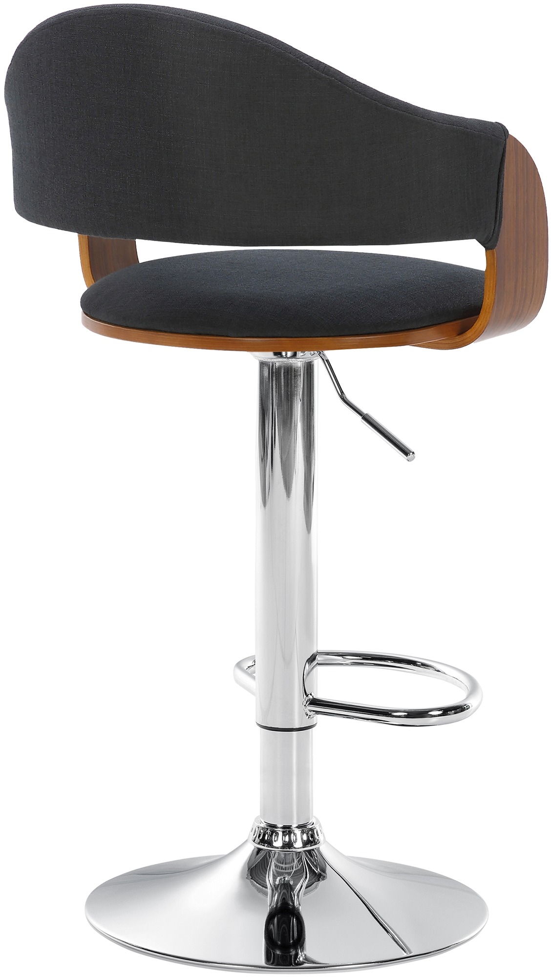 Lot de 2 tabourets de bar Nilse tissu