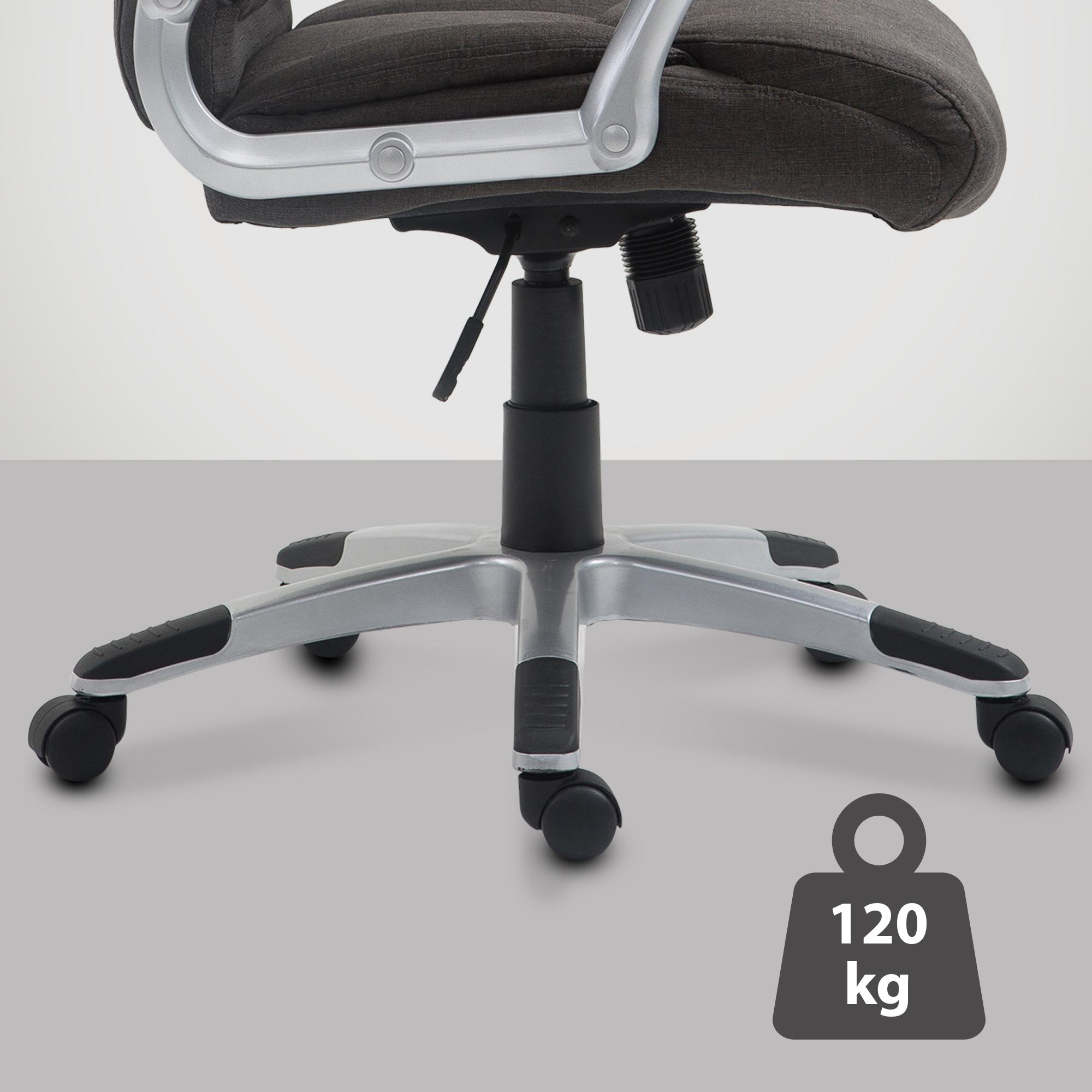 Fauteuil de bureau XL Texas tissu