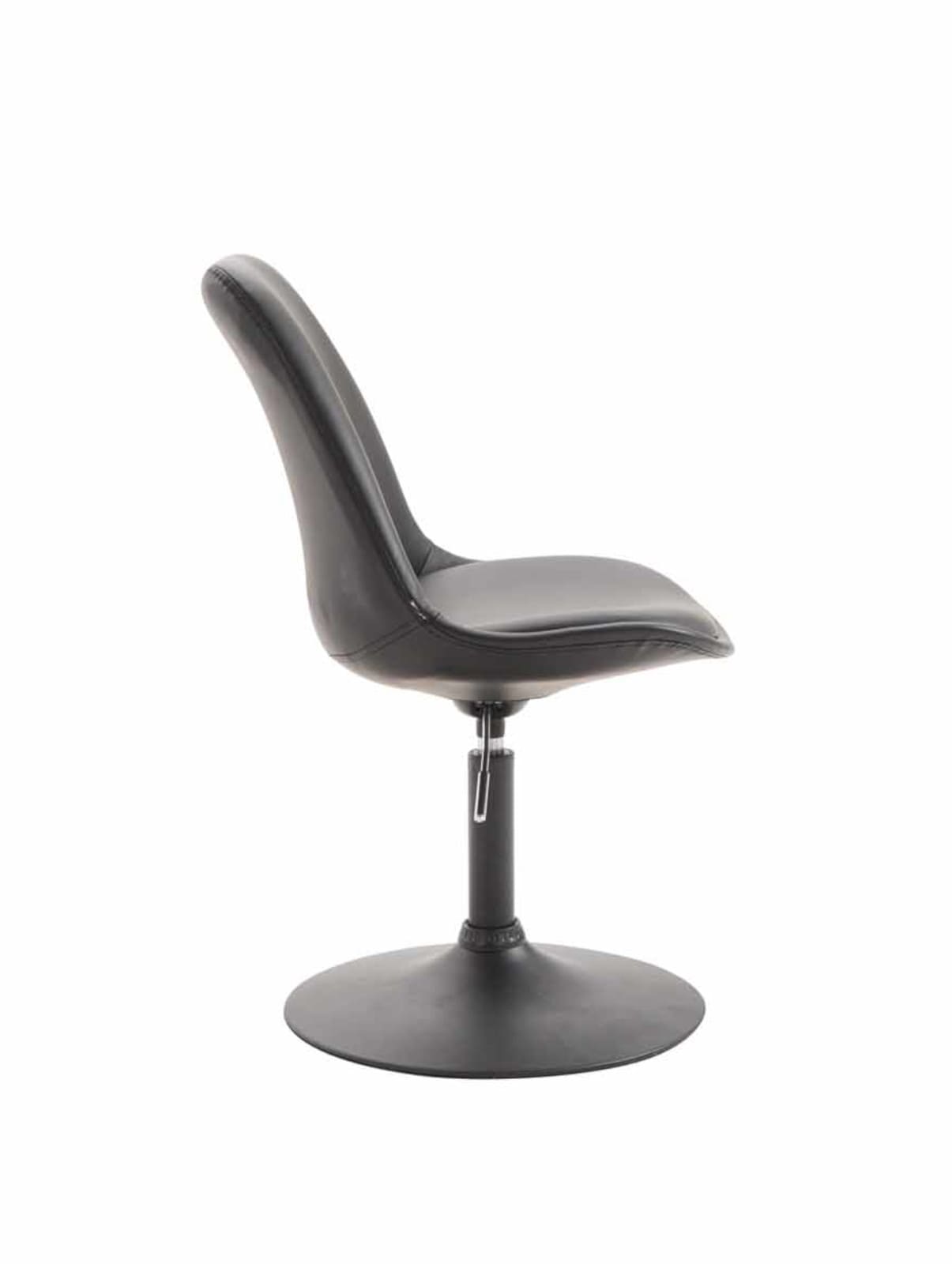 Lot de 4 Chaises de salle à manger Maverick similicuir avec pied trompette