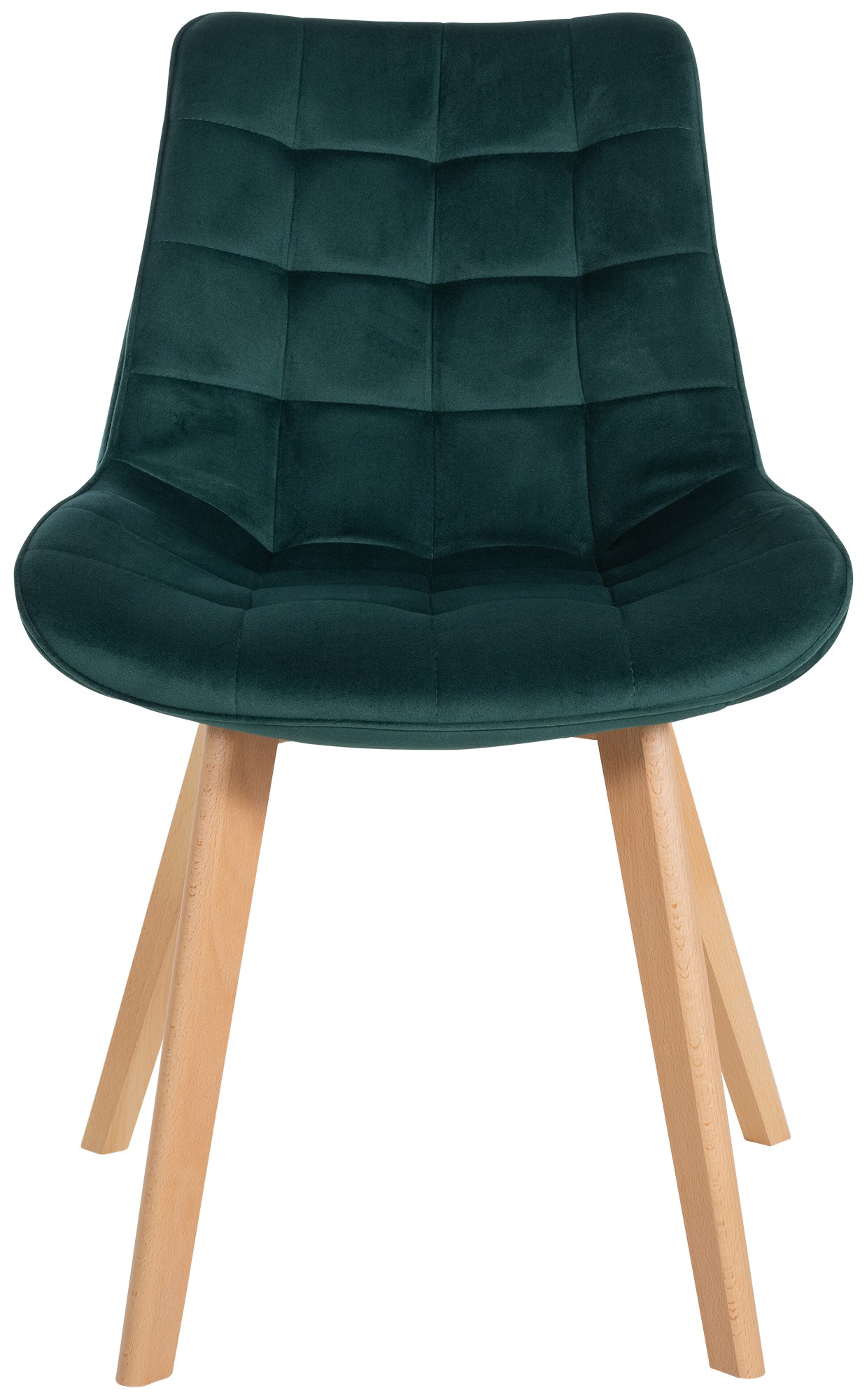 Lot de 2 chaises Brook velours