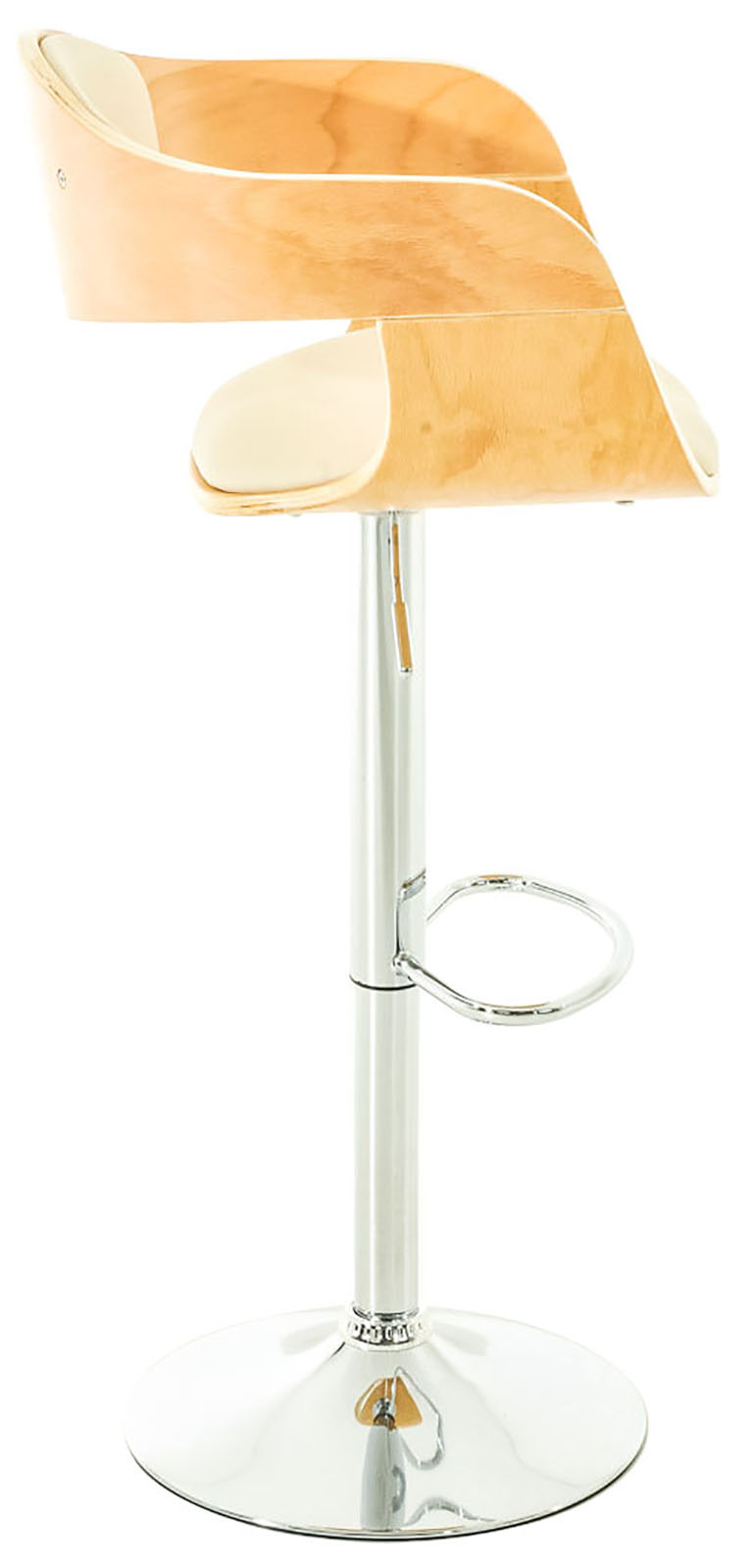 Lot de 2 tabourets de bar Kingstone similicuir
