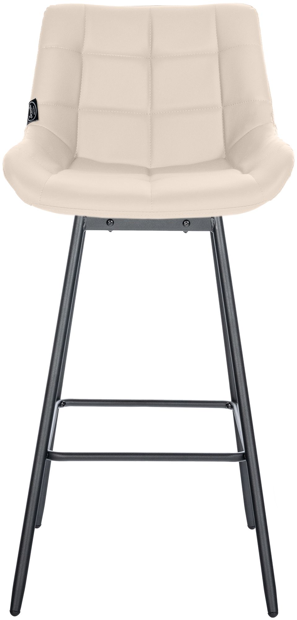 Lot de 4 tabourets de bar Weston pivotants