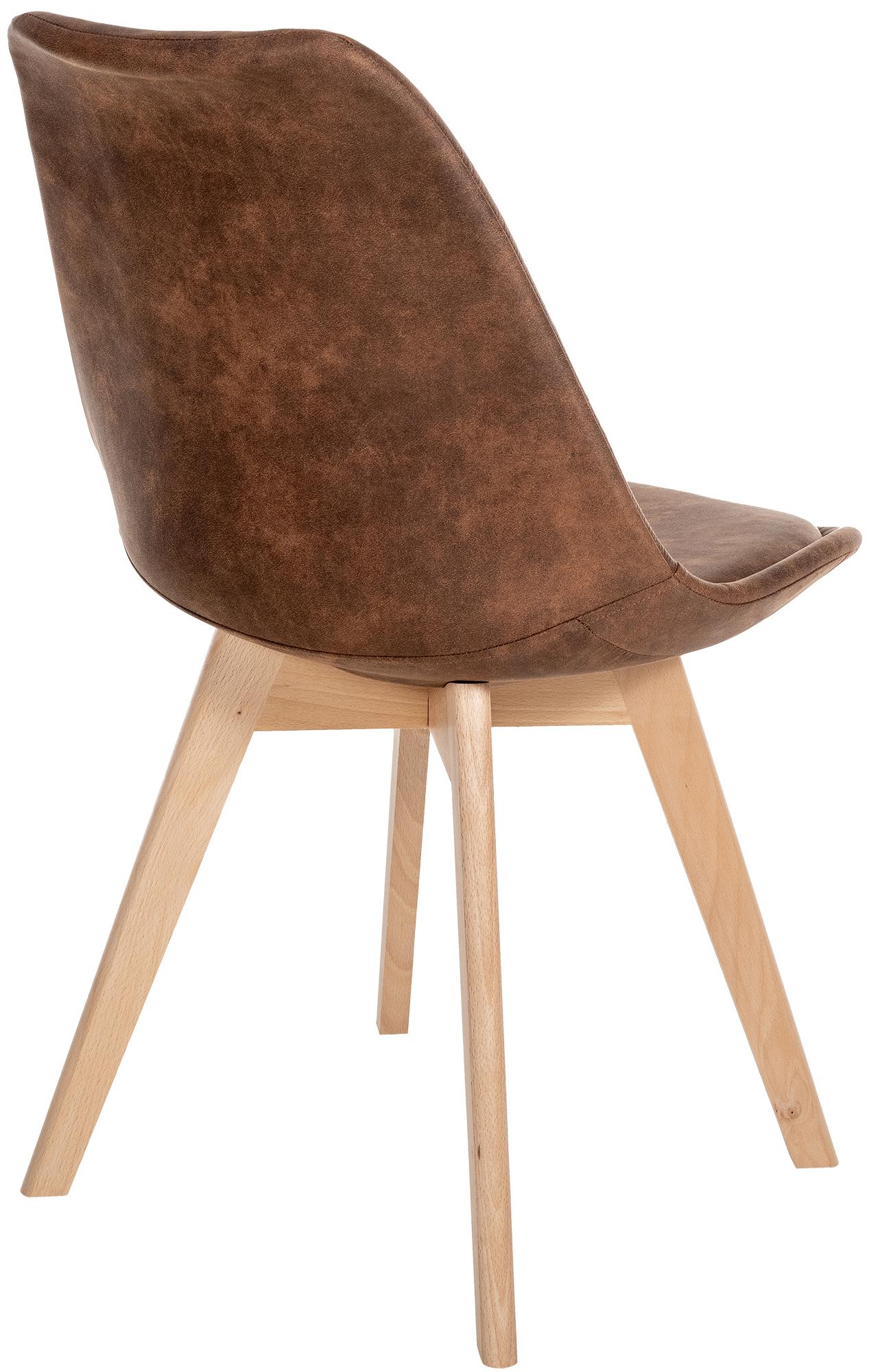 Lot de 4 chaises de salle a manger Linares
