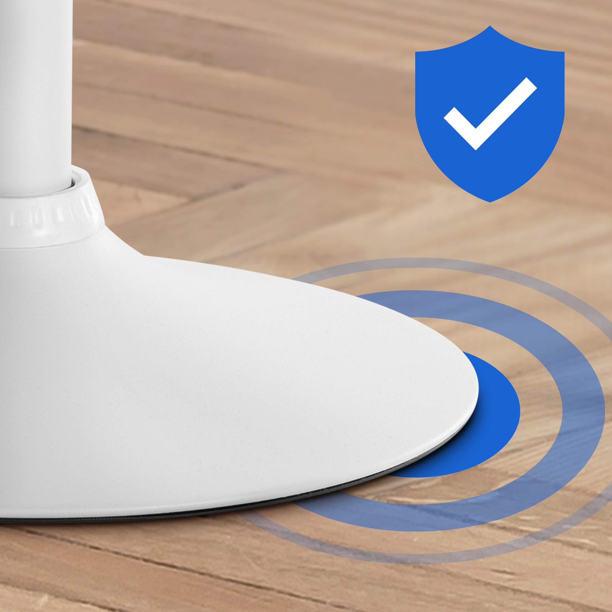 Tabouret de bar Braga Velours avec pied en métal réglable et pivotant