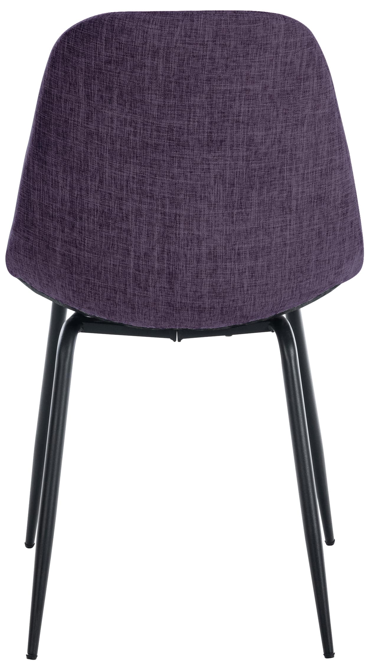 Chaise de salle à manger Tom avec Pieds en métal noir