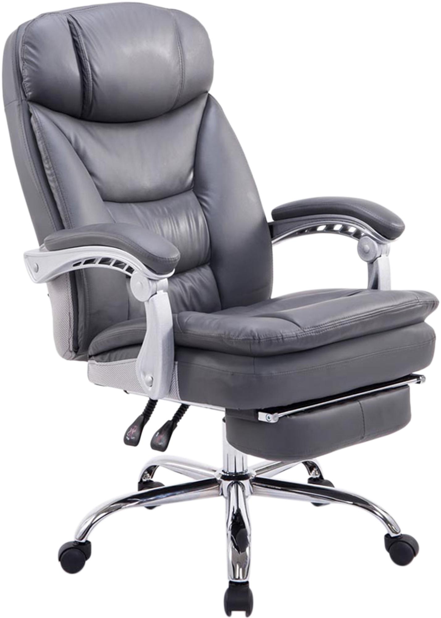 Chaise de bureau XL Troy en similicuir