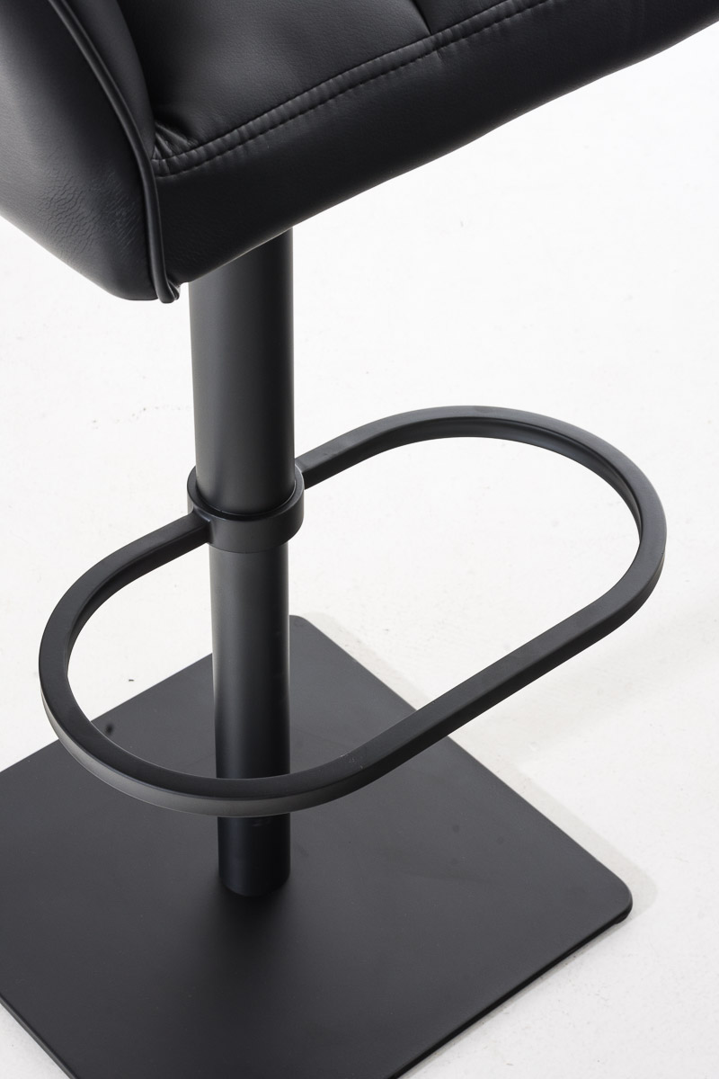 Tabouret de bar Damaso avec revetement en similicuir