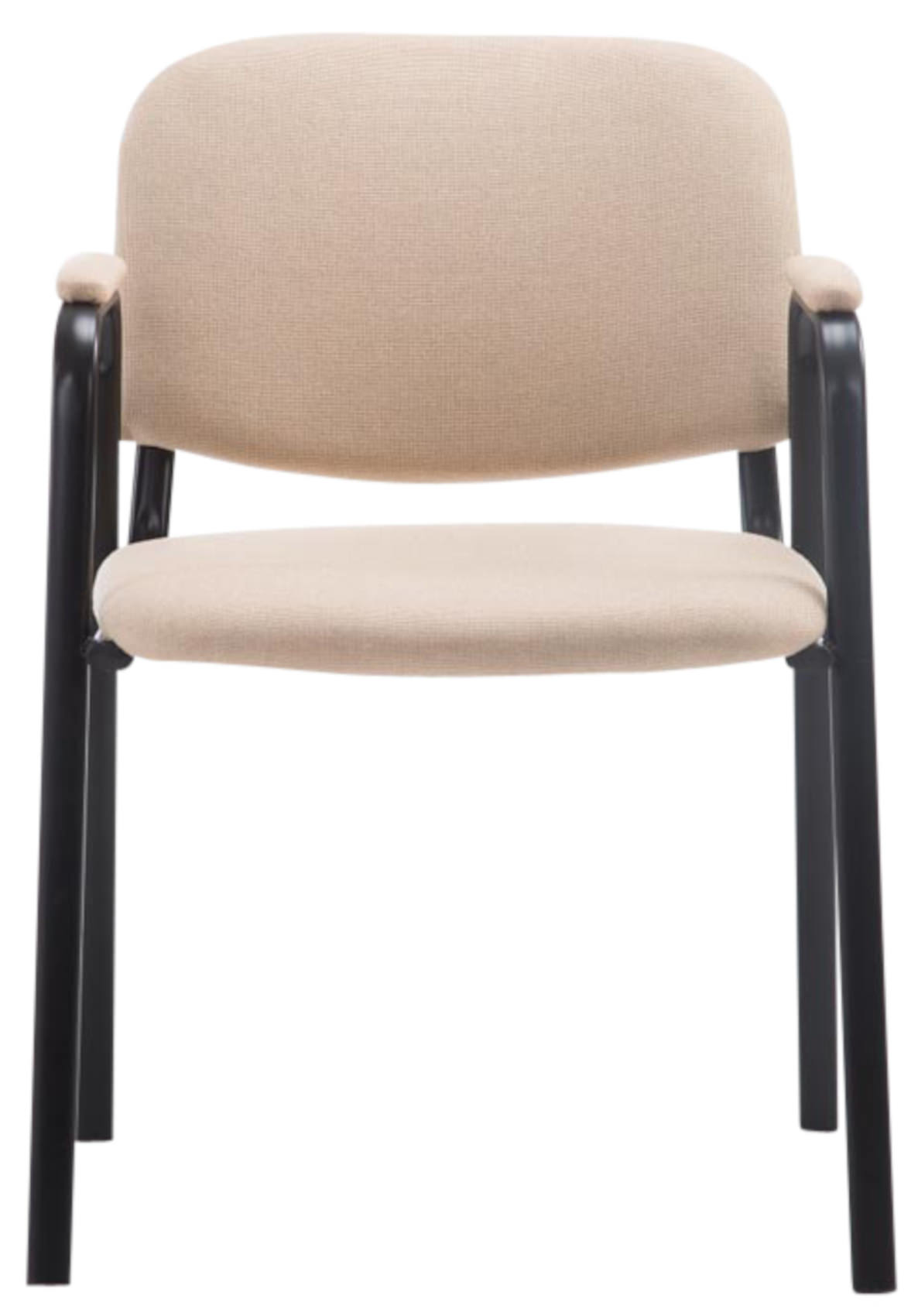 Lot de 4 Chaises Empilables Ken Pro en Tissu