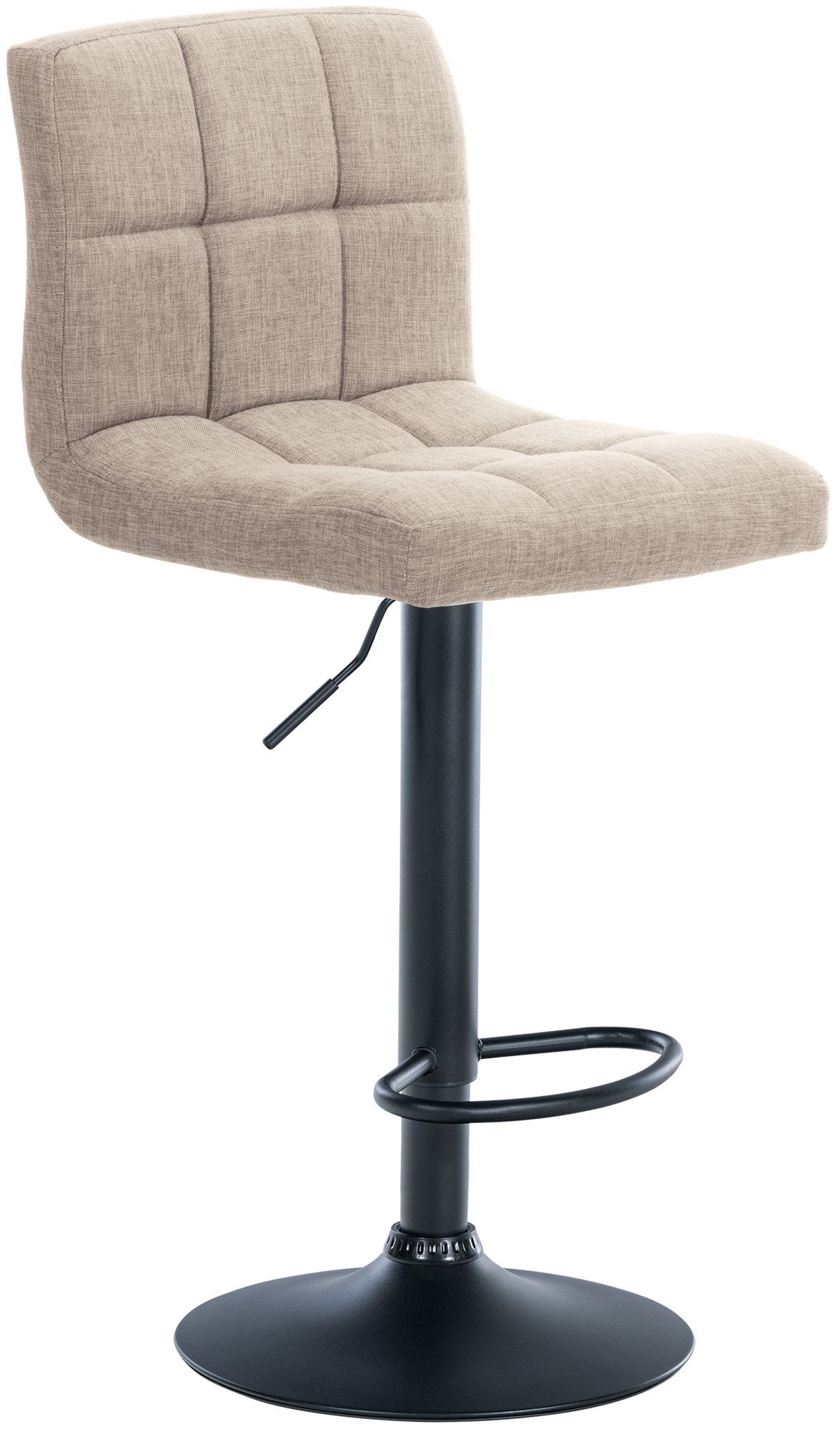 Lot de 2 tabourets de bar Calma tissu