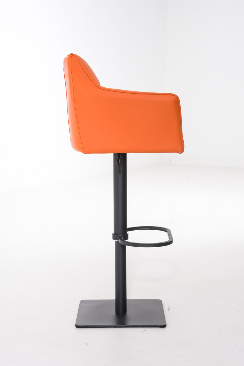 Tabouret de bar Damaso avec revetement en similicuir