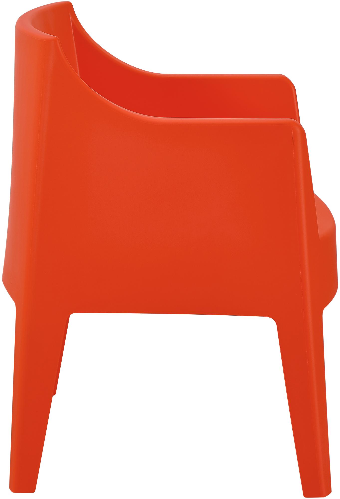 Ensemble de 4 chaises de jardin Bartal
