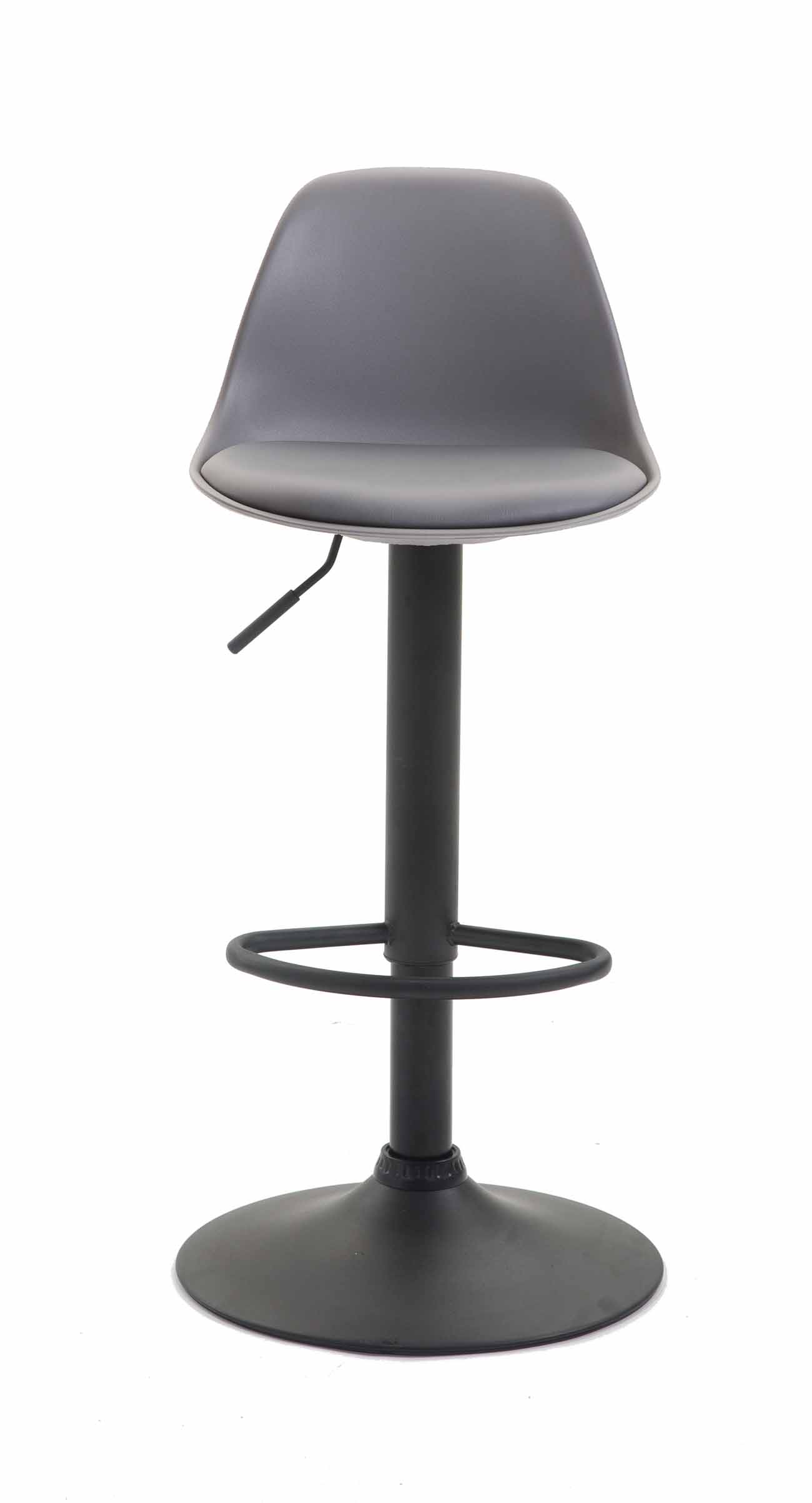 Tabouret de bar Kiel Similicuir et coque en plastique