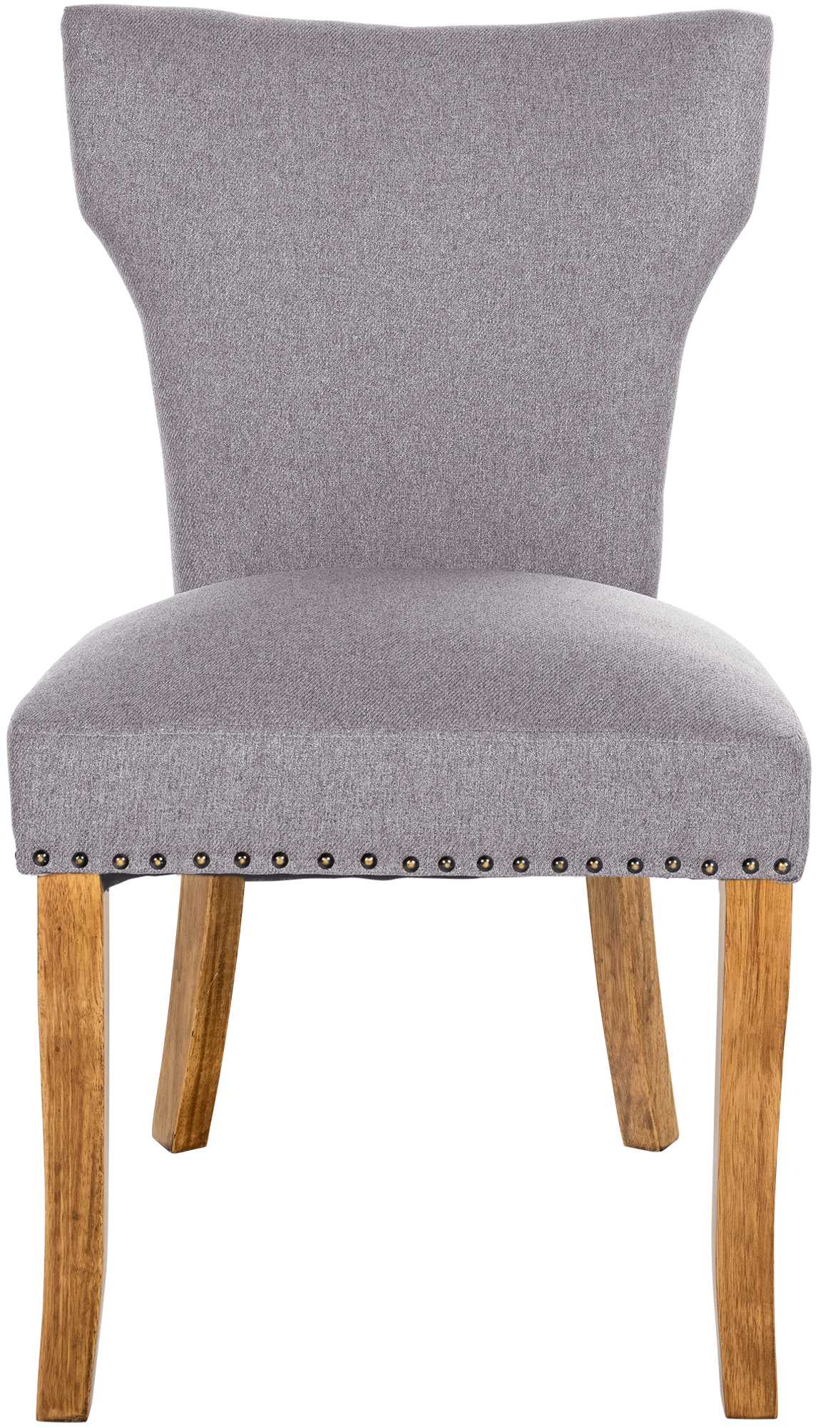 Lot de 2 chaises de salle à manger Zadar tissu
