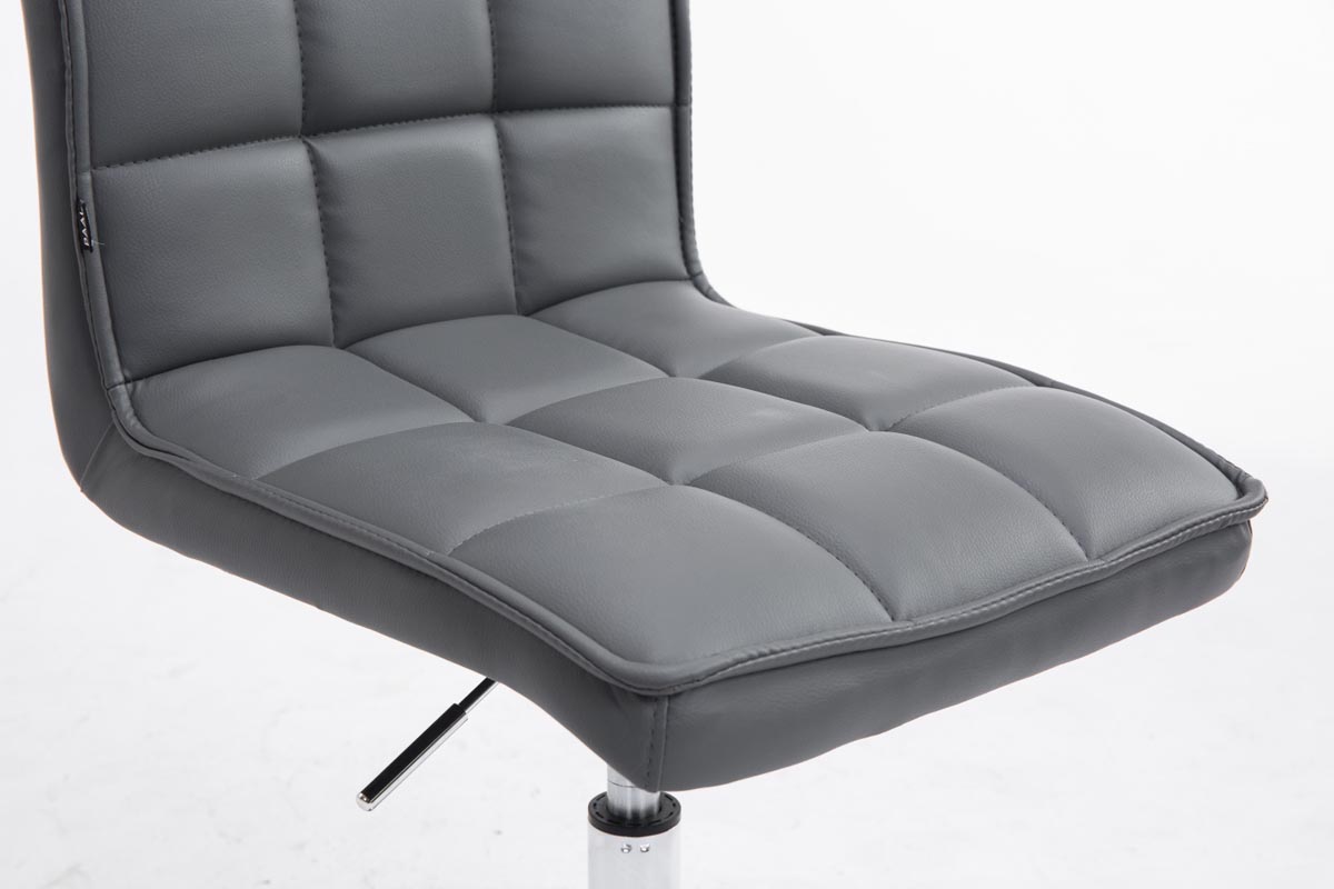 Chaise de salle à manger Peking V2 similicuir avec pied trompette