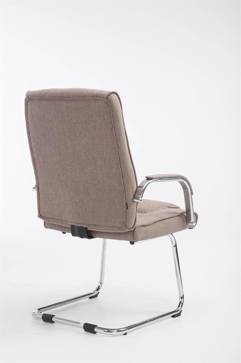 Chaise visiteur Attila tissu