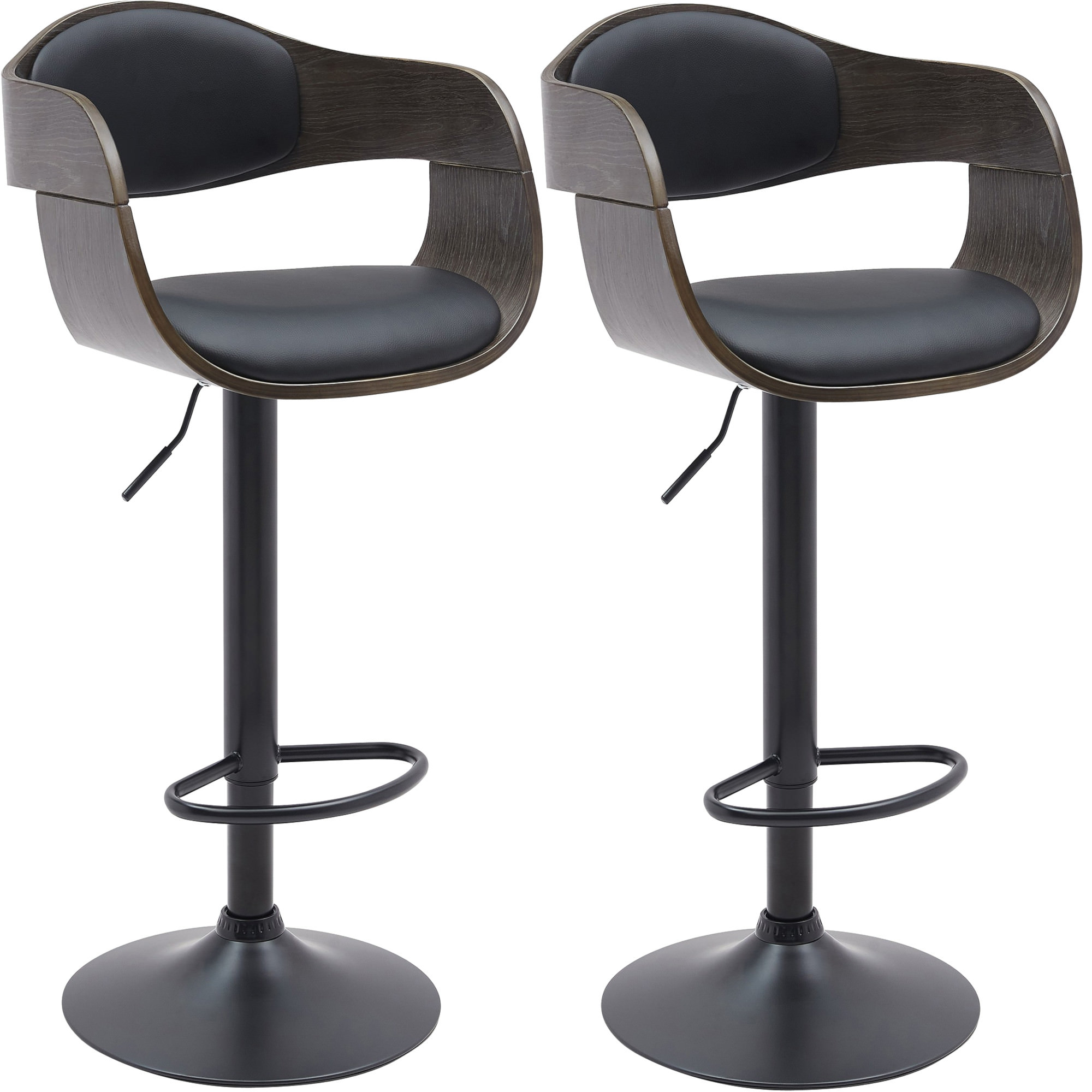 Lot de 2 tabourets de bar Kingston