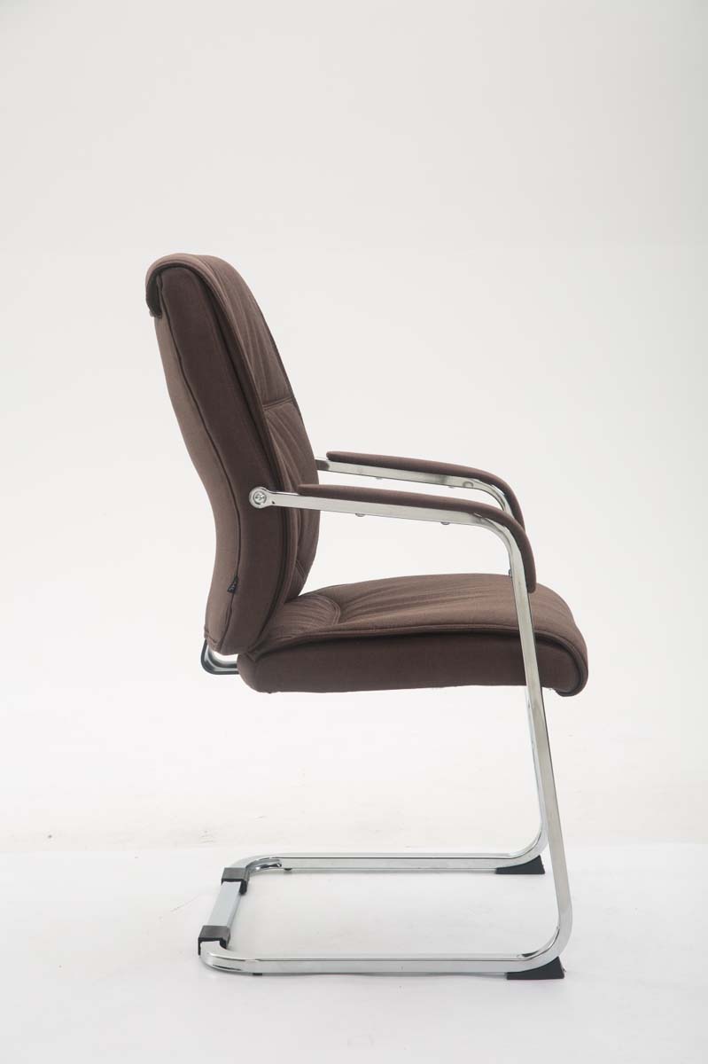 Chaise visiteur XXL Anubis tissu
