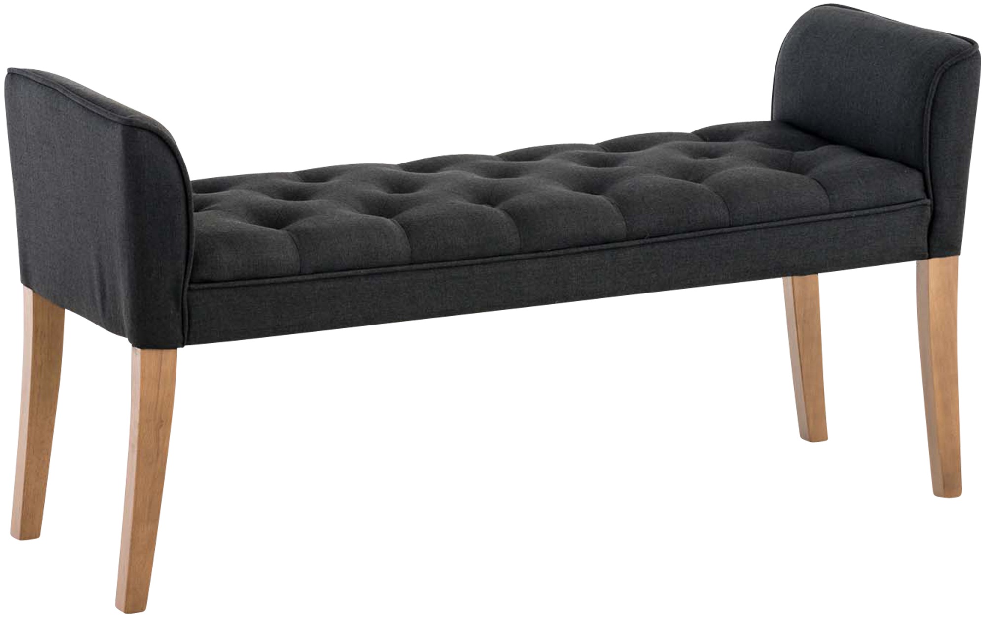Banquette style Chersterfield Cleopatra en tissu