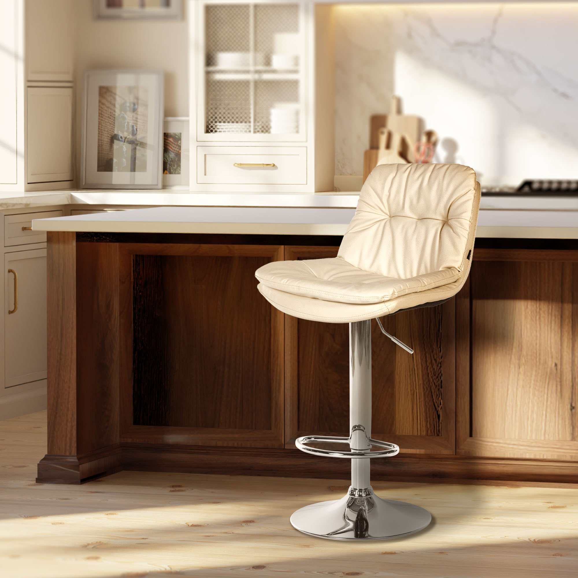 Tabouret de bar Laurel similicuir