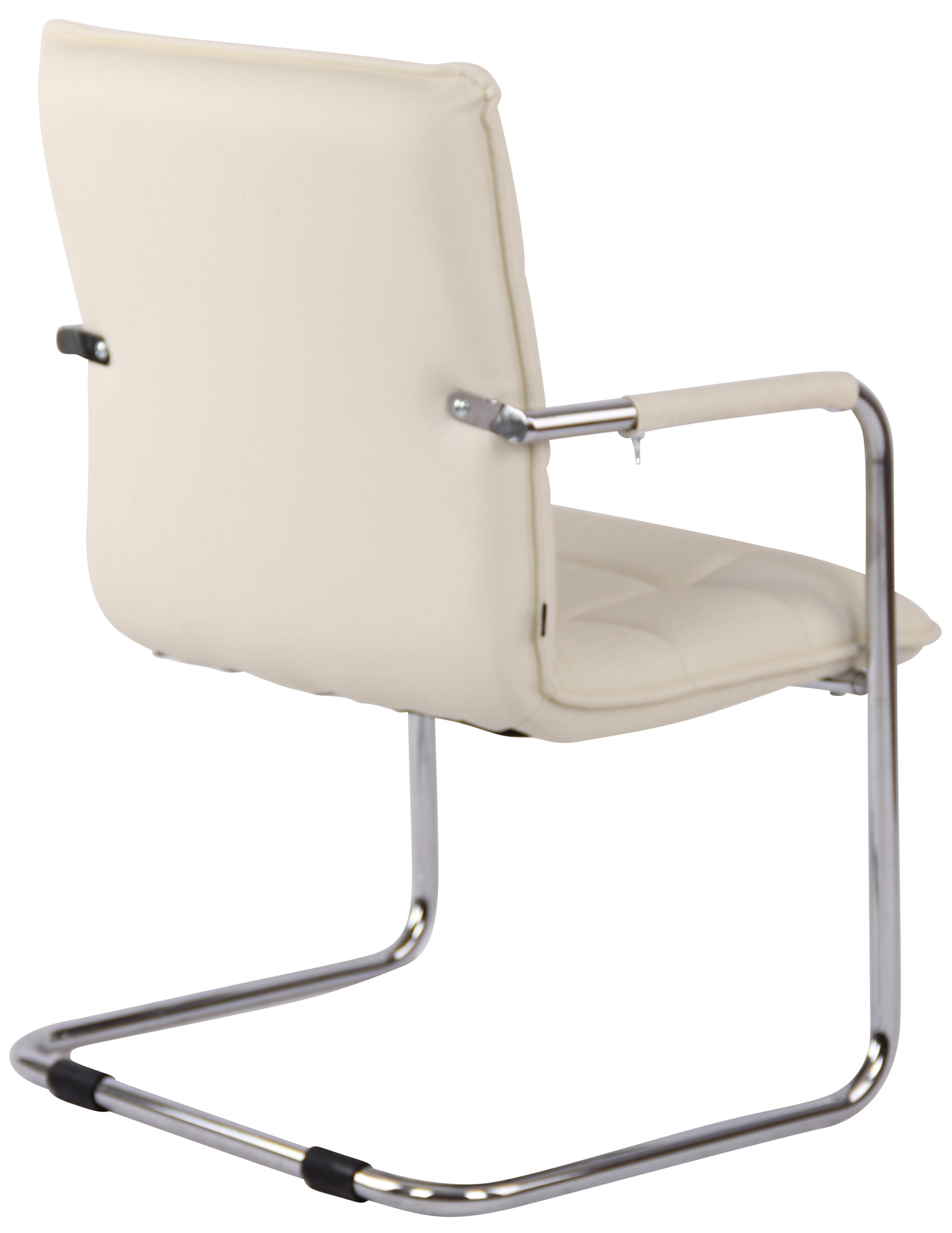Chaise Cantilever Gandia en similicuir
