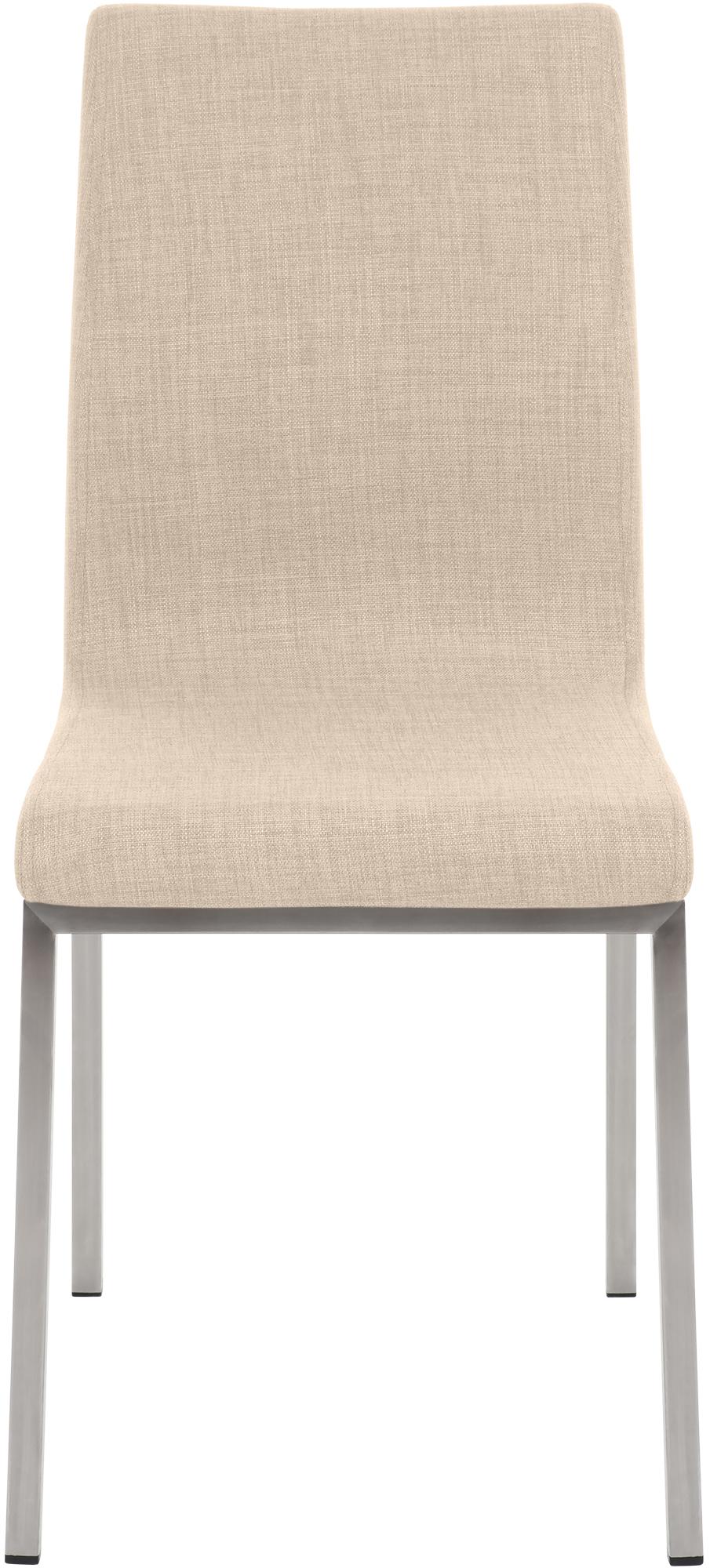 Chaise Colmar avec revêtement en tissu