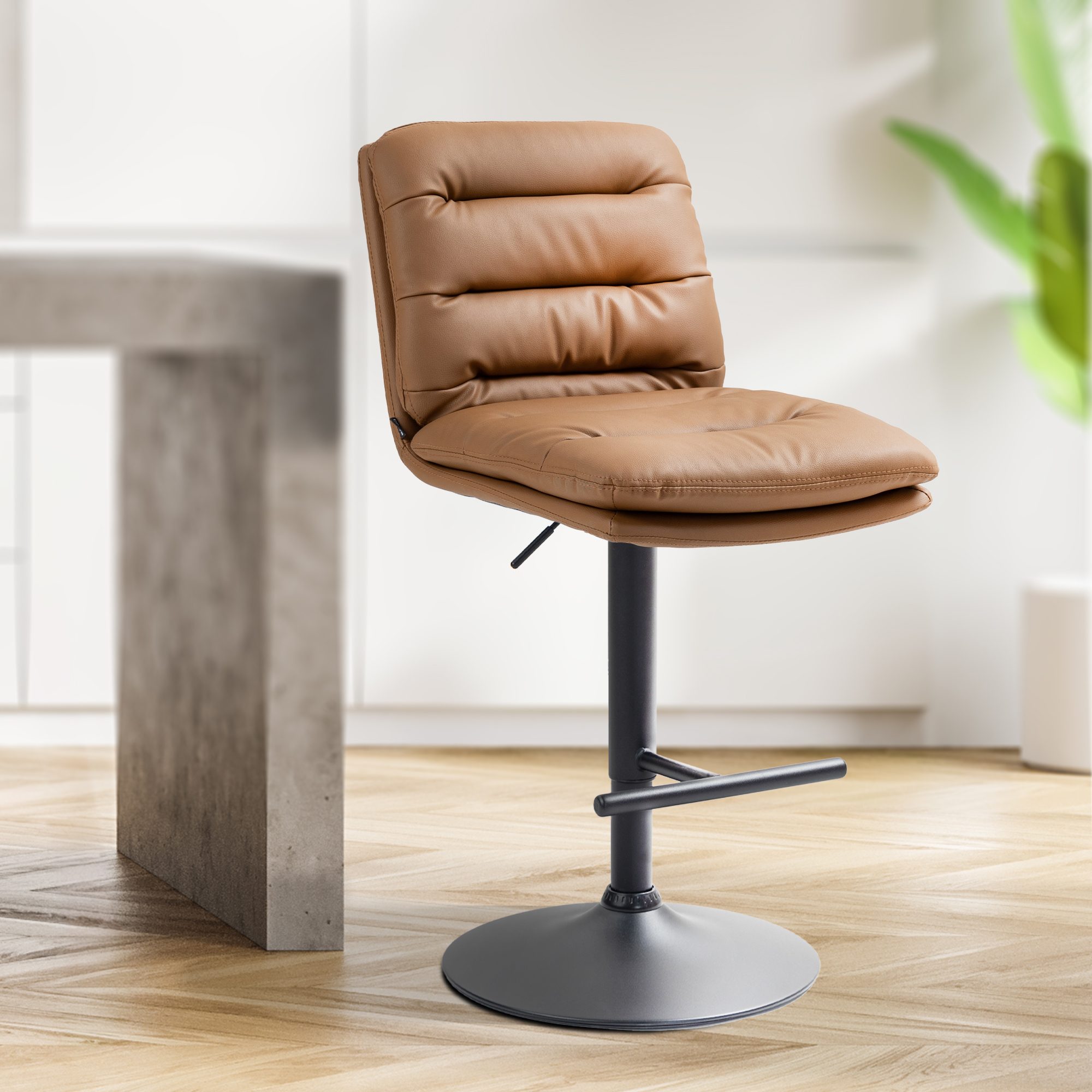 Tabouret de bar Damar similicuir