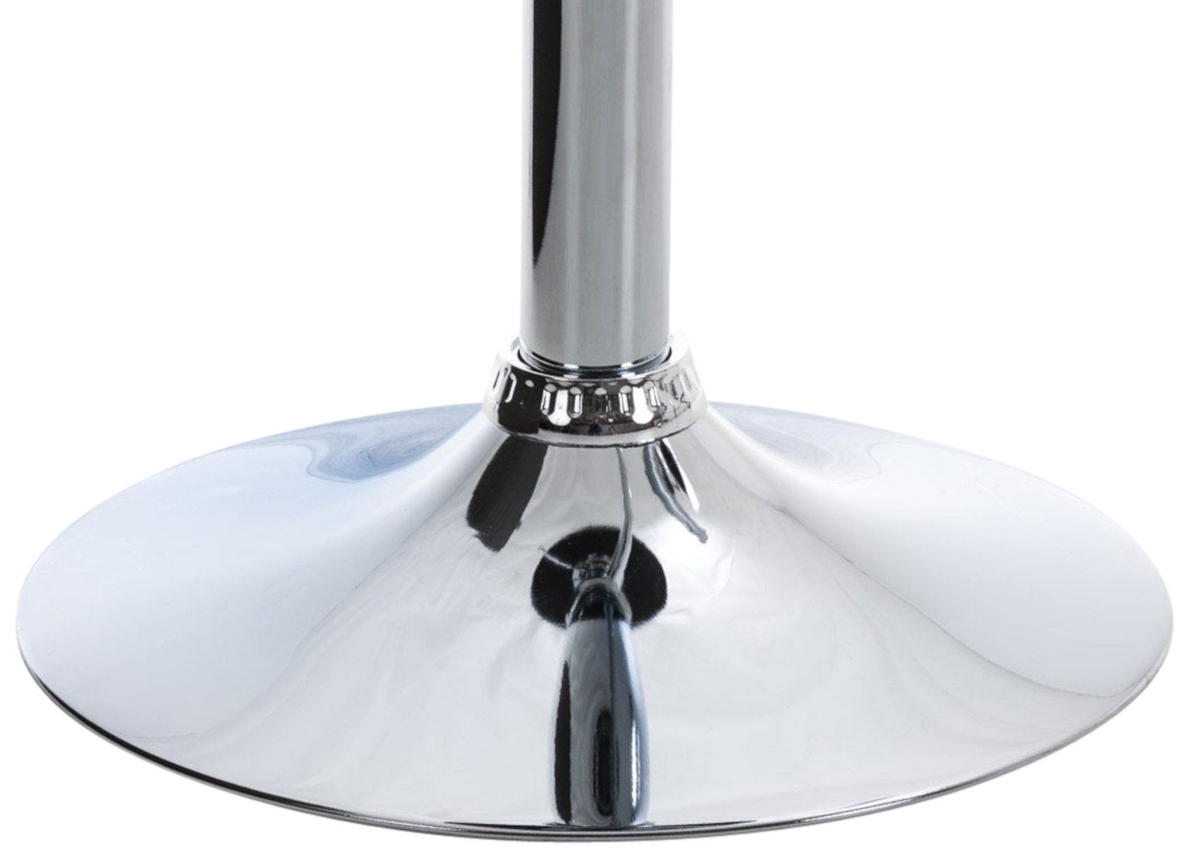 Lot de 2 Tabourets de bar Peru en Tissu Piètement Métal Pivotant et Ajustable