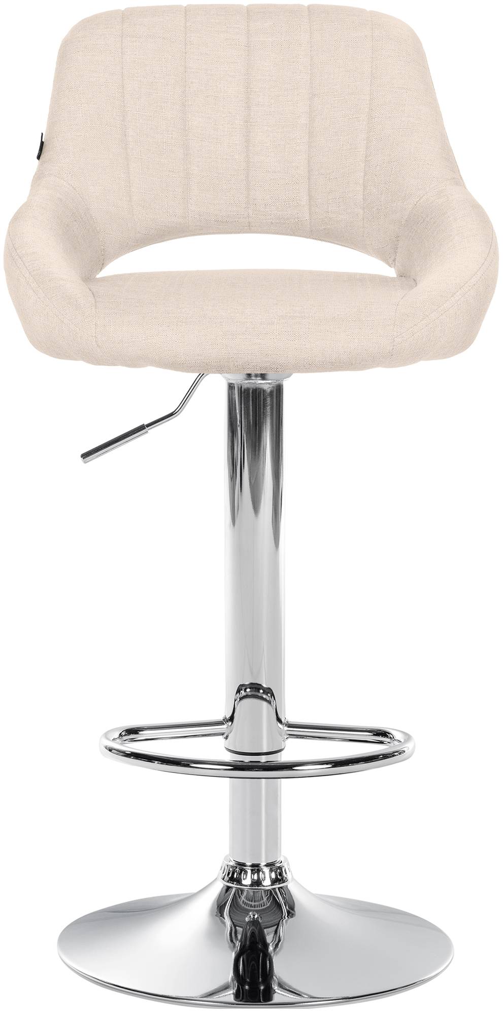 Lot de 2 tabourets de bar Milet en tissu