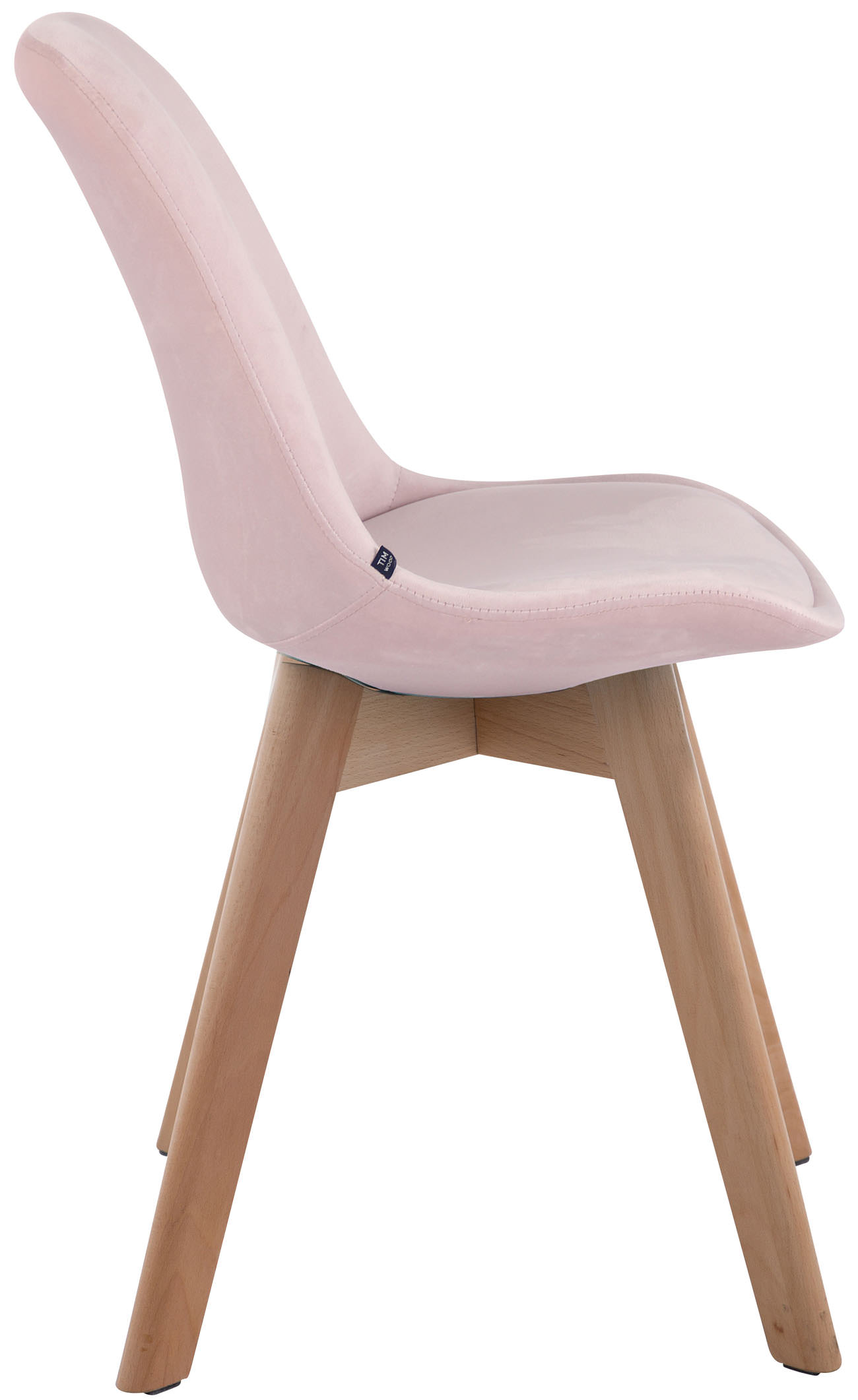 Chaise de salle à manger Borneo V2 en velours