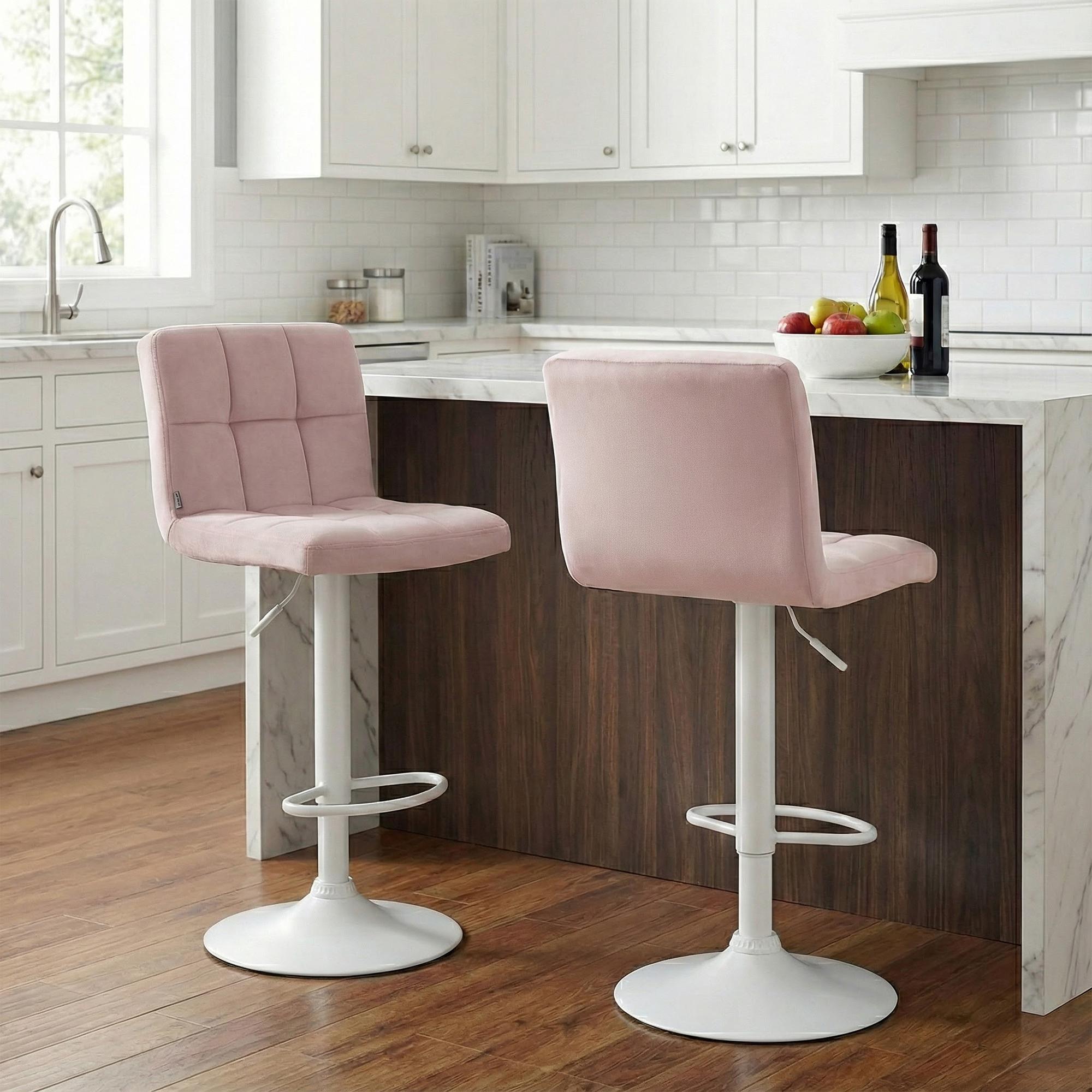 Tabouret de Bar Peru Velours