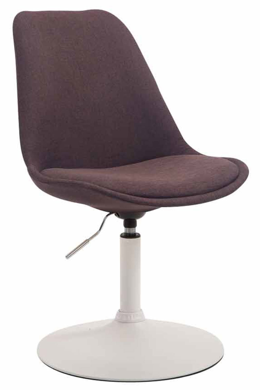 Lot de 4 Chaises de salle à manger Maverick tissu avec pied trompette