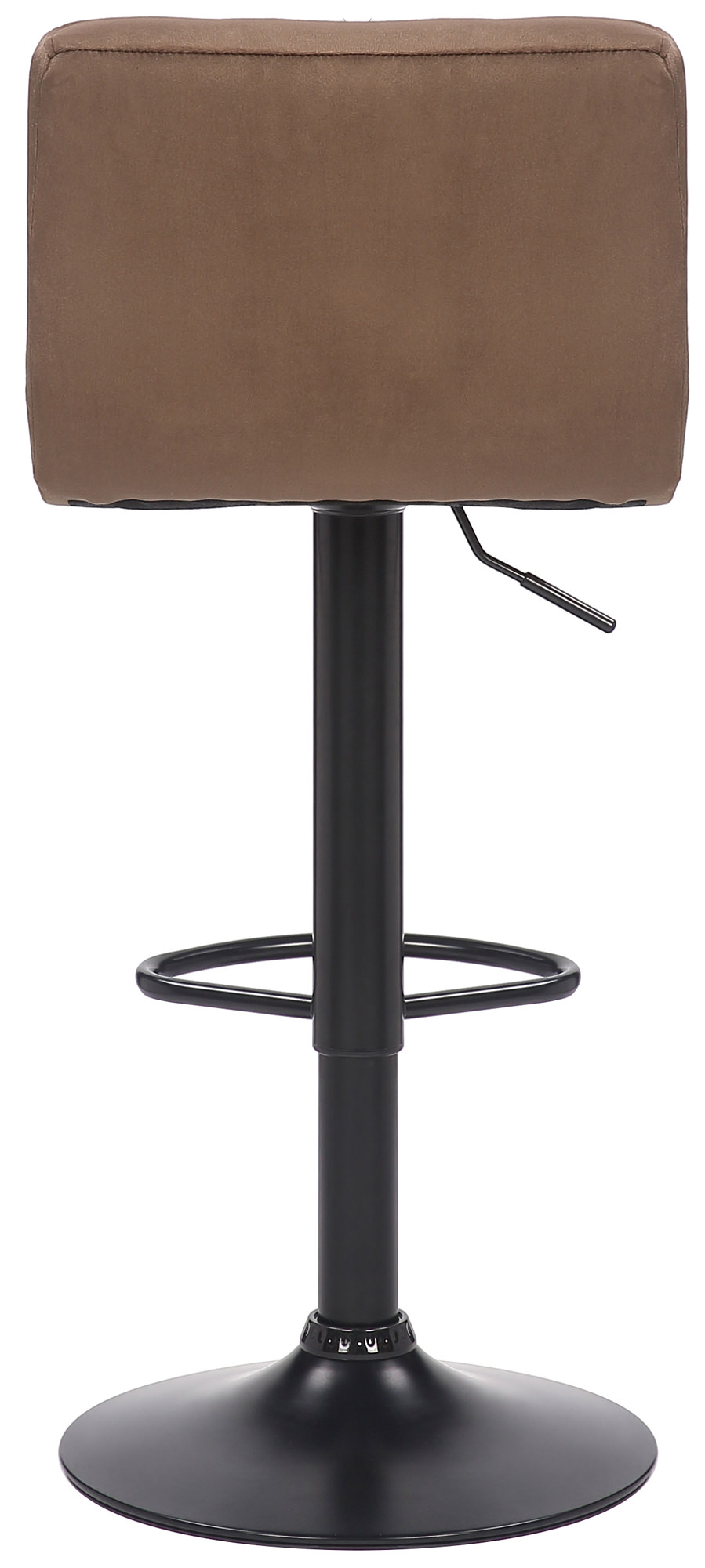 Lot de 2 Tabourets de bar Feni en velours