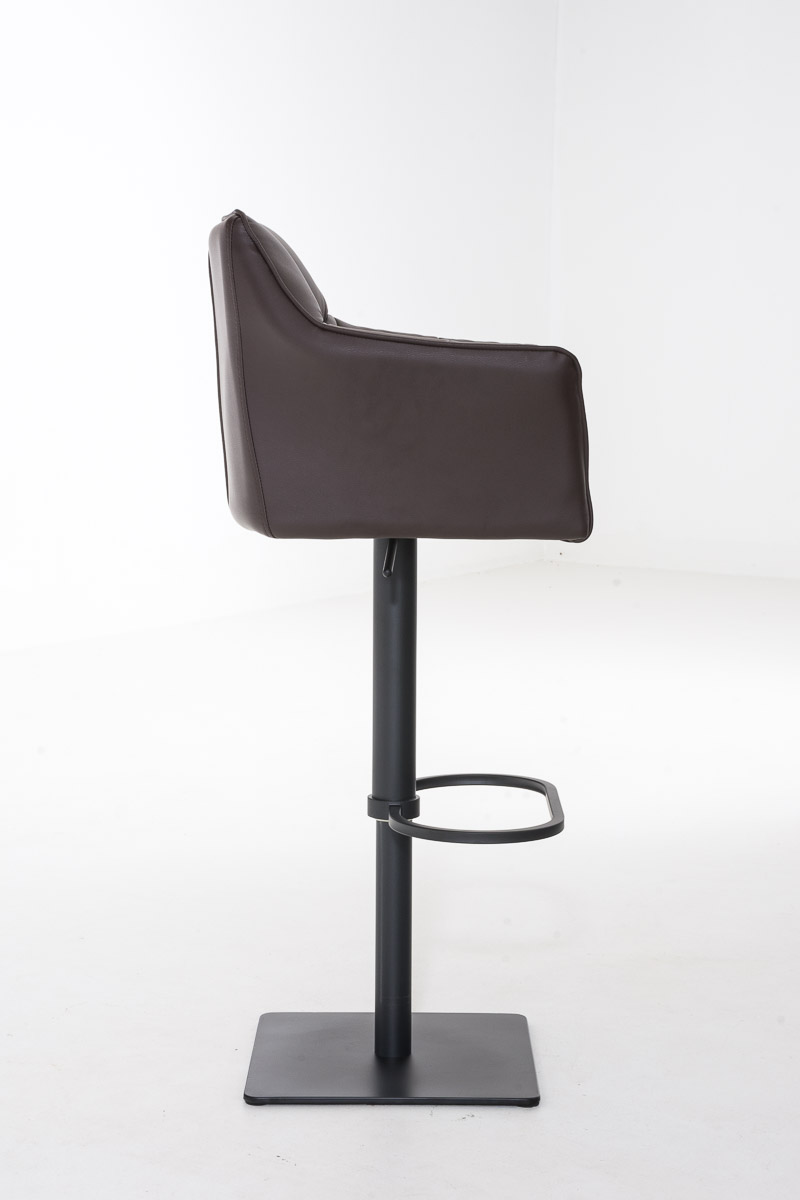 Tabouret de bar Damaso avec revetement en similicuir