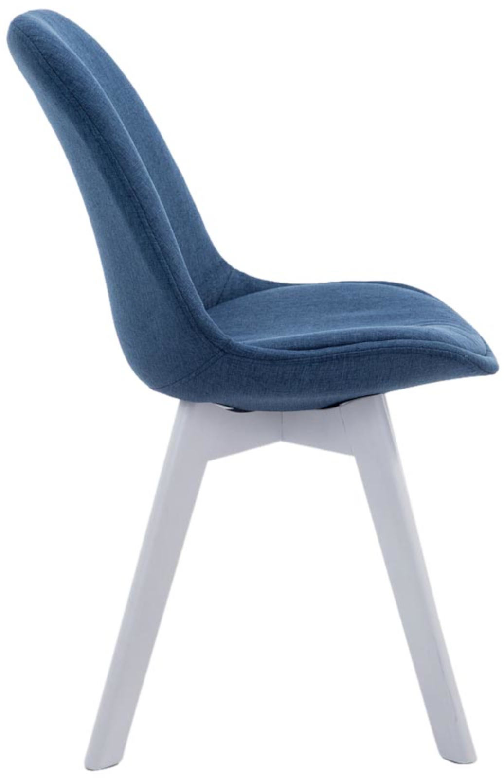 Lot de 4 chaises de salle à manger Borneo V2 en Tissu