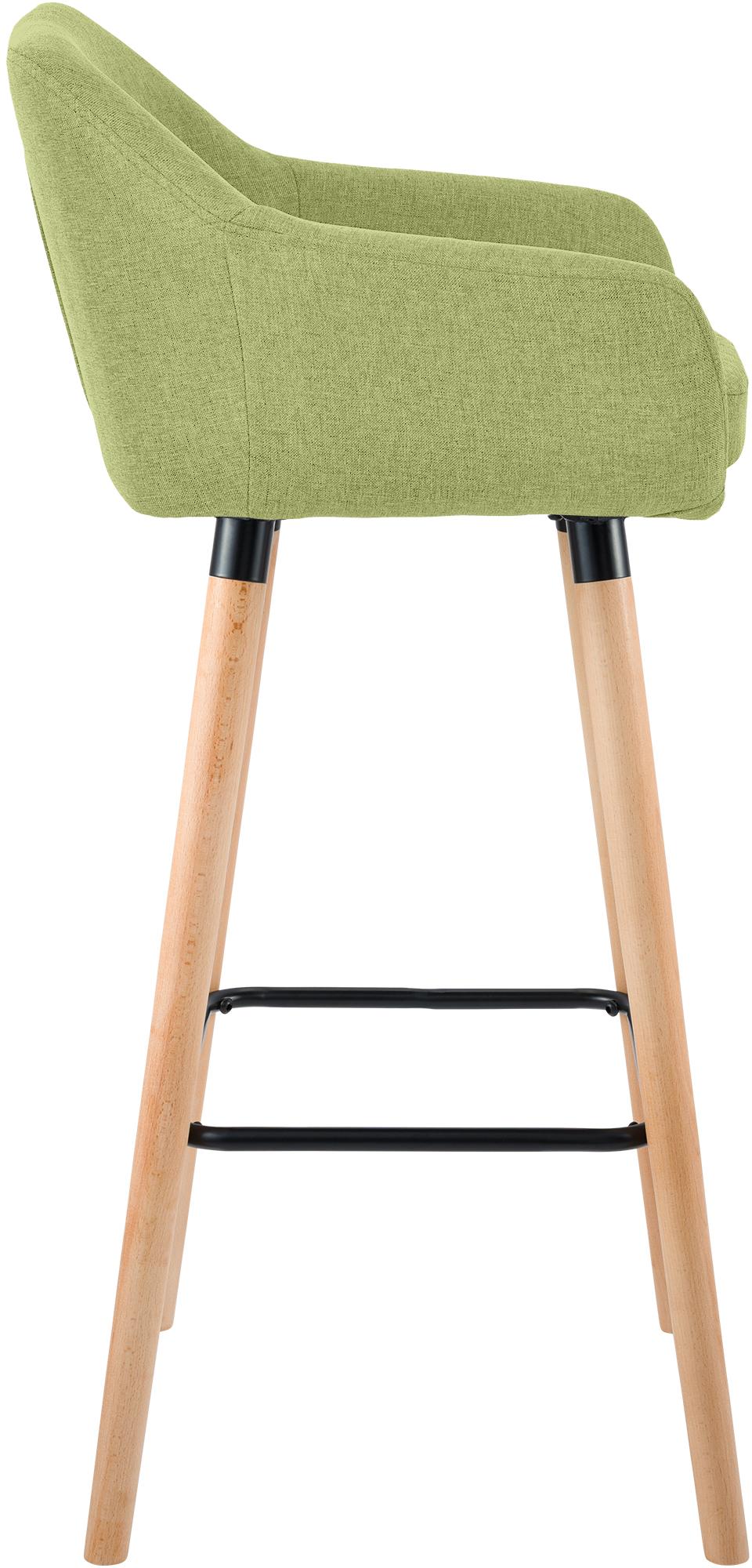 Tabouret de bar Grant en tissu