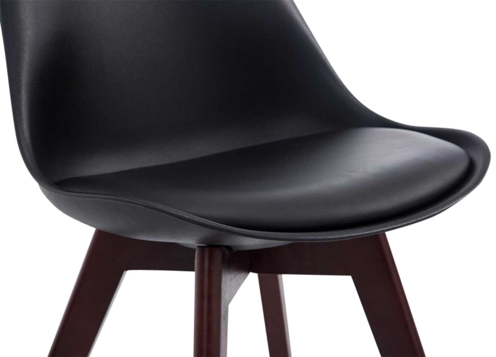 Lot de 4 chaises de salle à manger Borneo V2 en similicuir