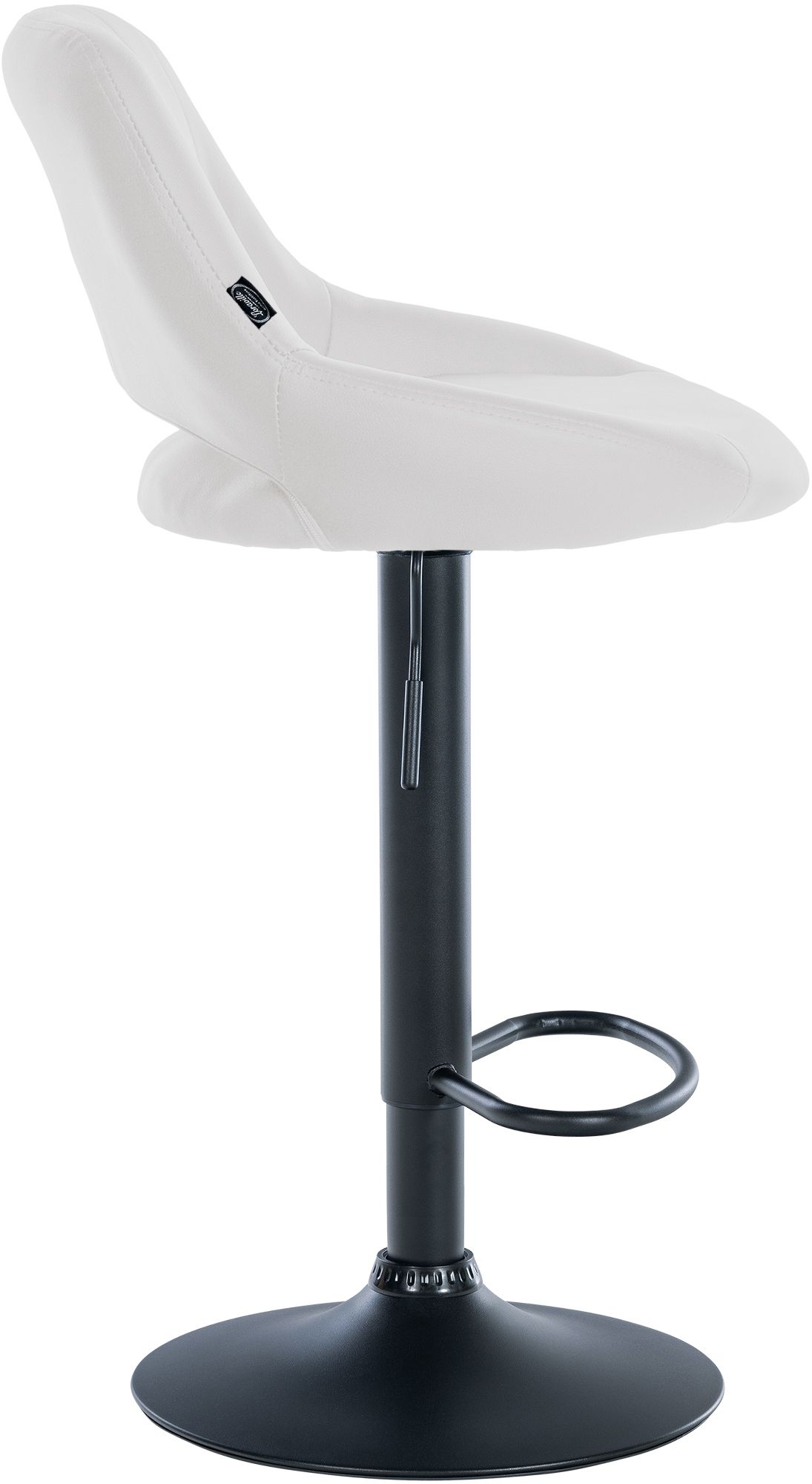 Lot de 2 tabourets de bar Milet en similicuir