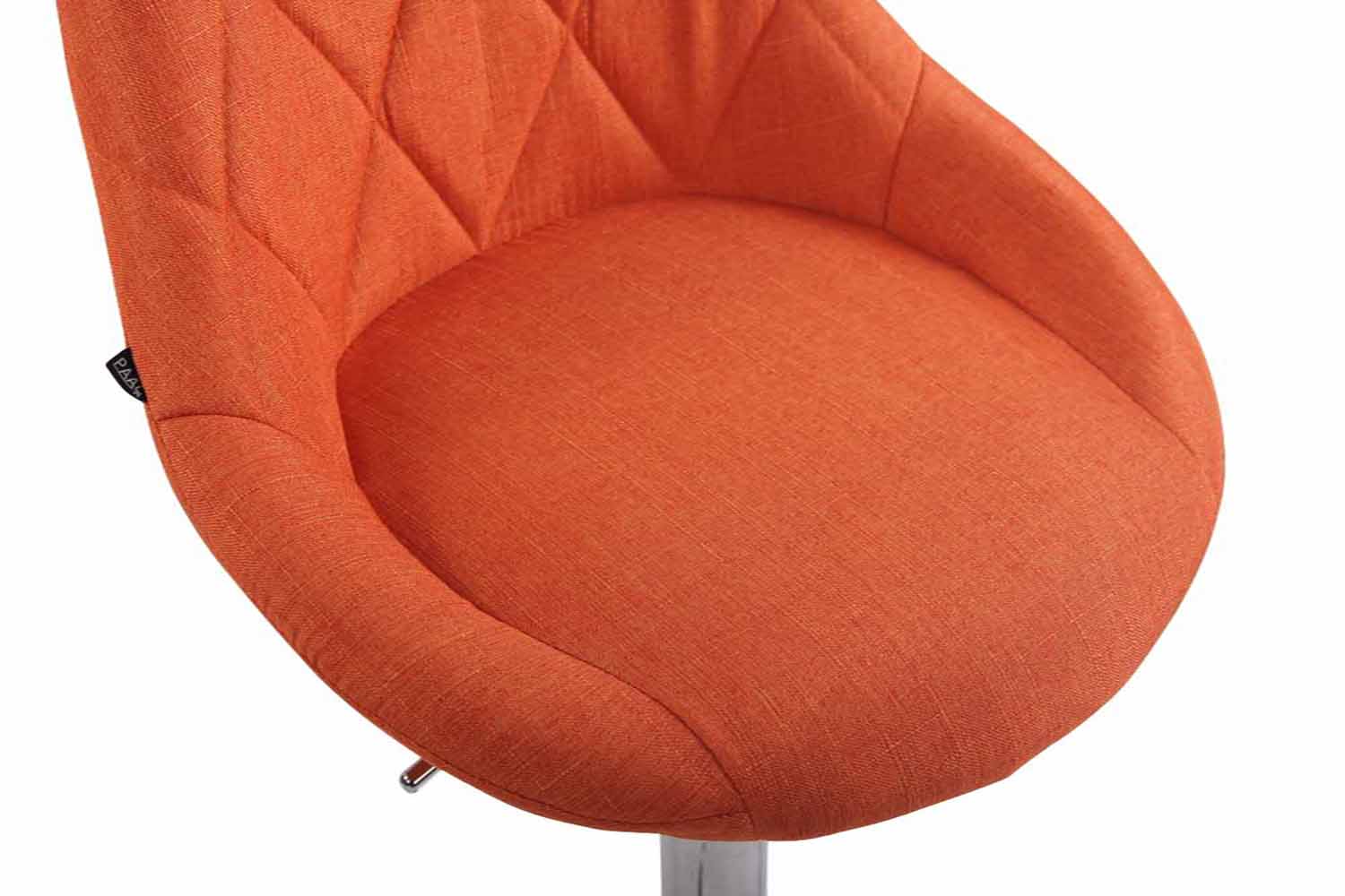 Lot de 2 tabourets de bar Lazio tissu