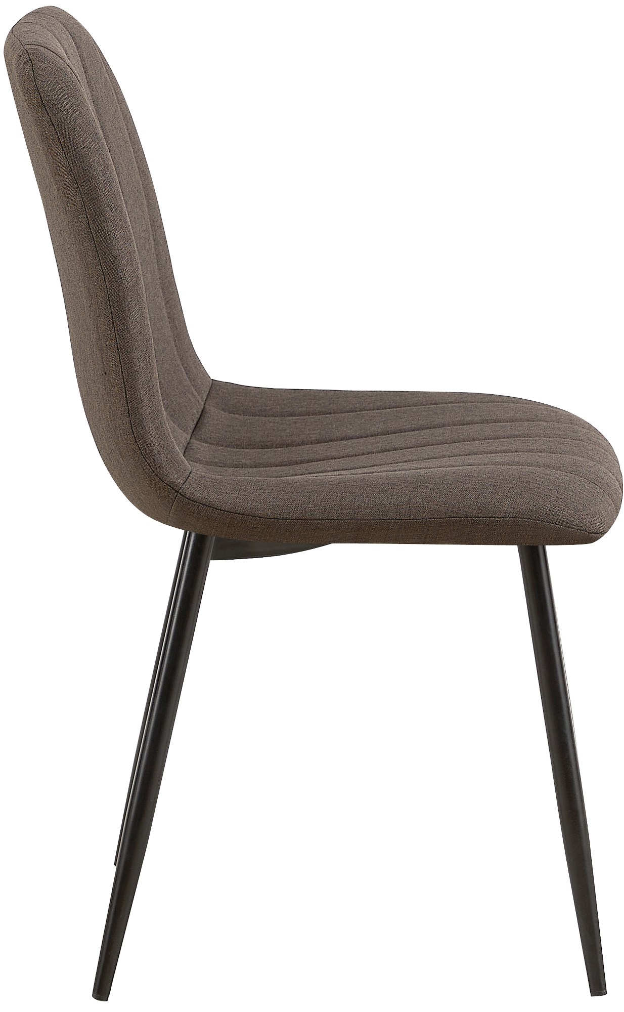 Chaise de salle à manger Dijon avec Piètement en métal noir