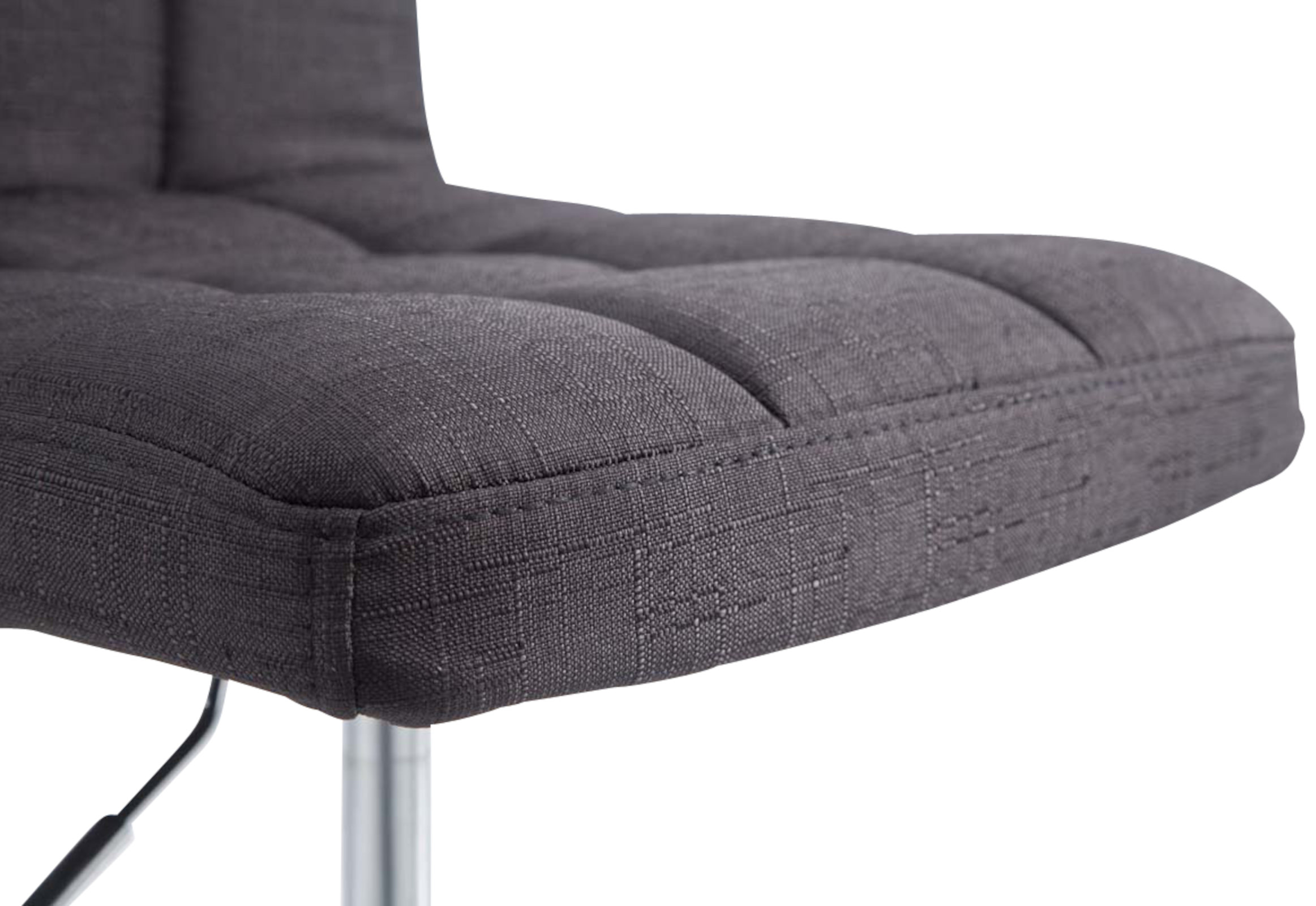 Lot de 4 chaises lounge Palma V2 en Tissu ajustable et pivotant