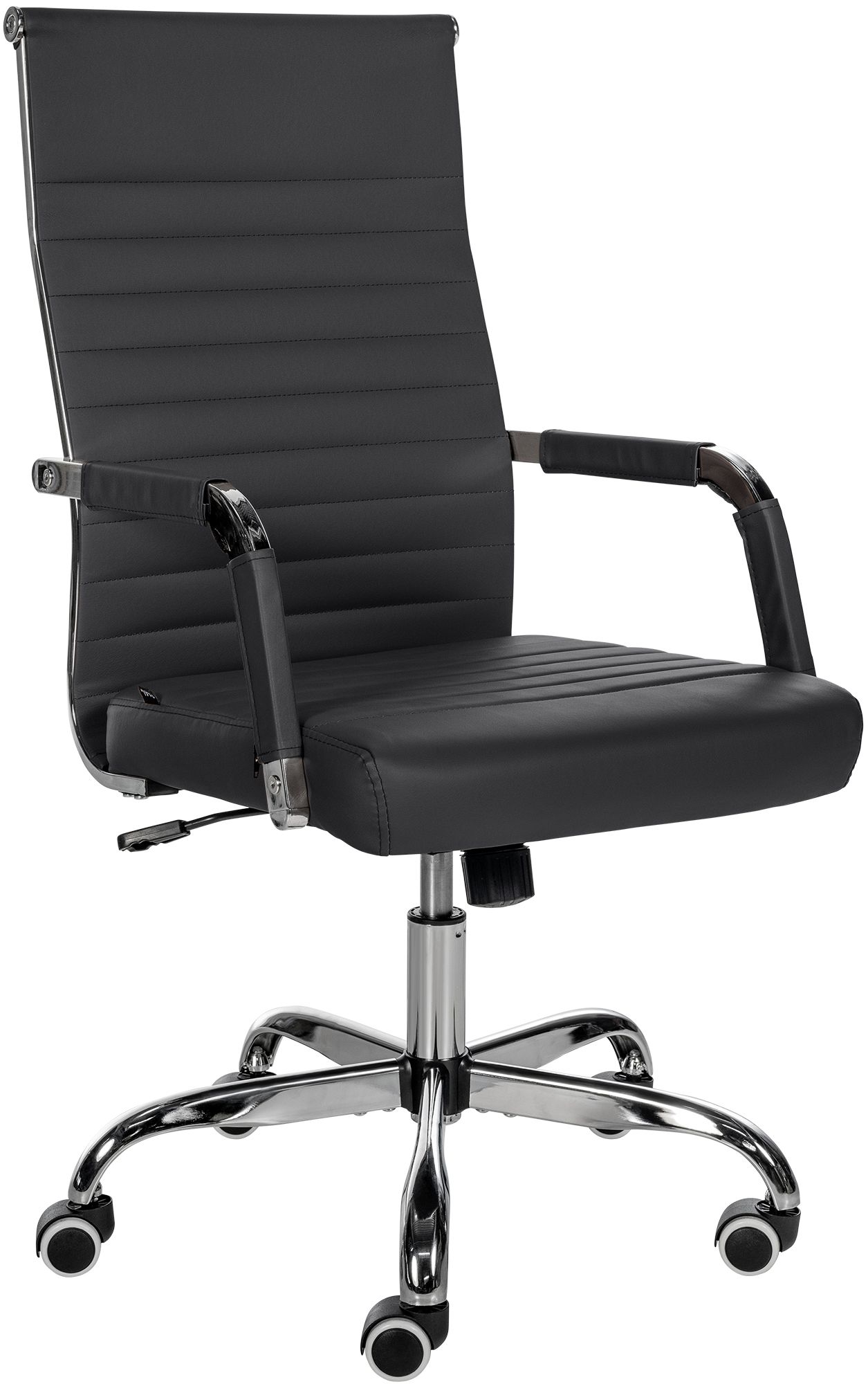 Chaise de bureau Amadora avec hauteur réglable et Pied en métal