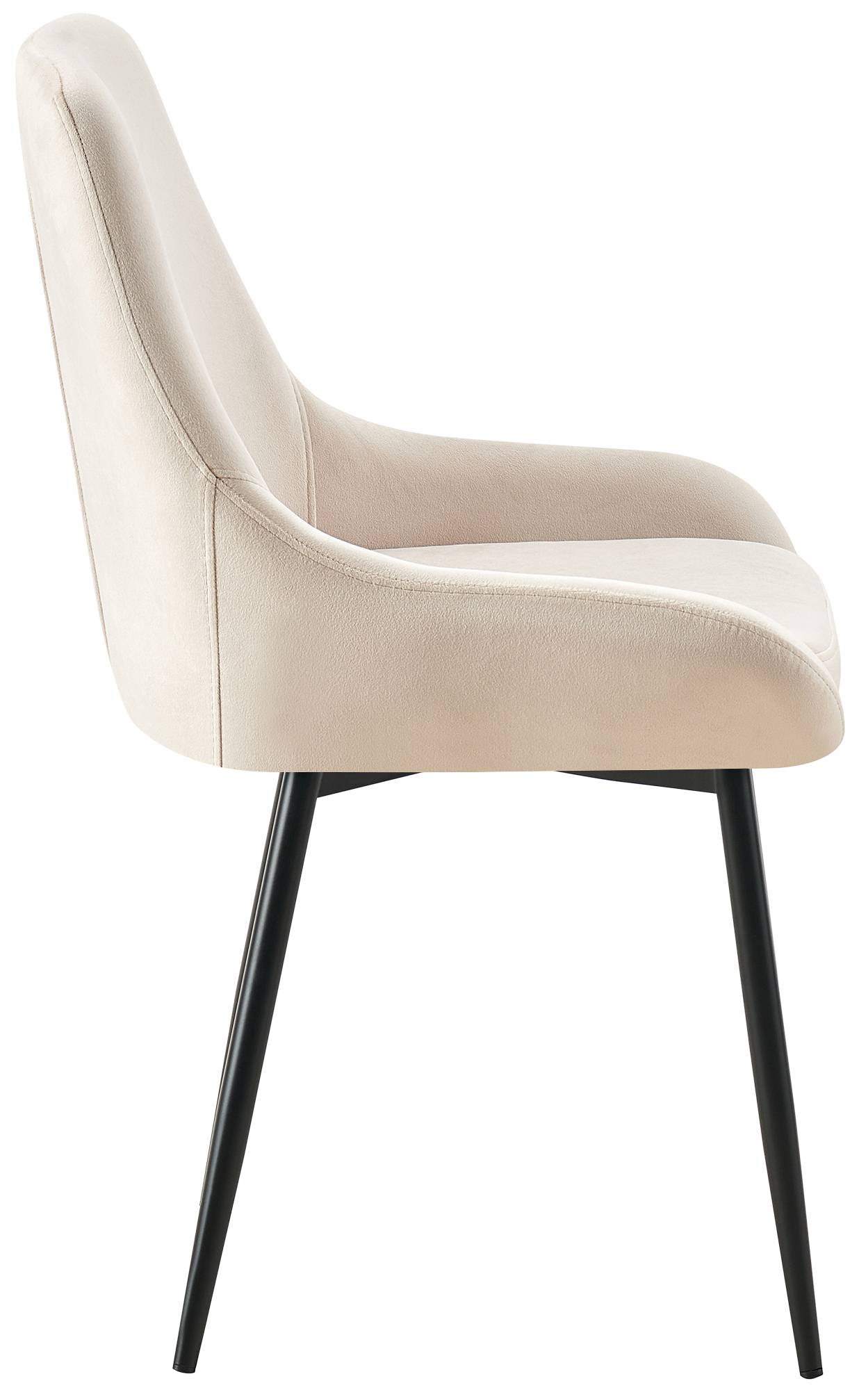 Lot de 2 chaises de salle à manger Elmira