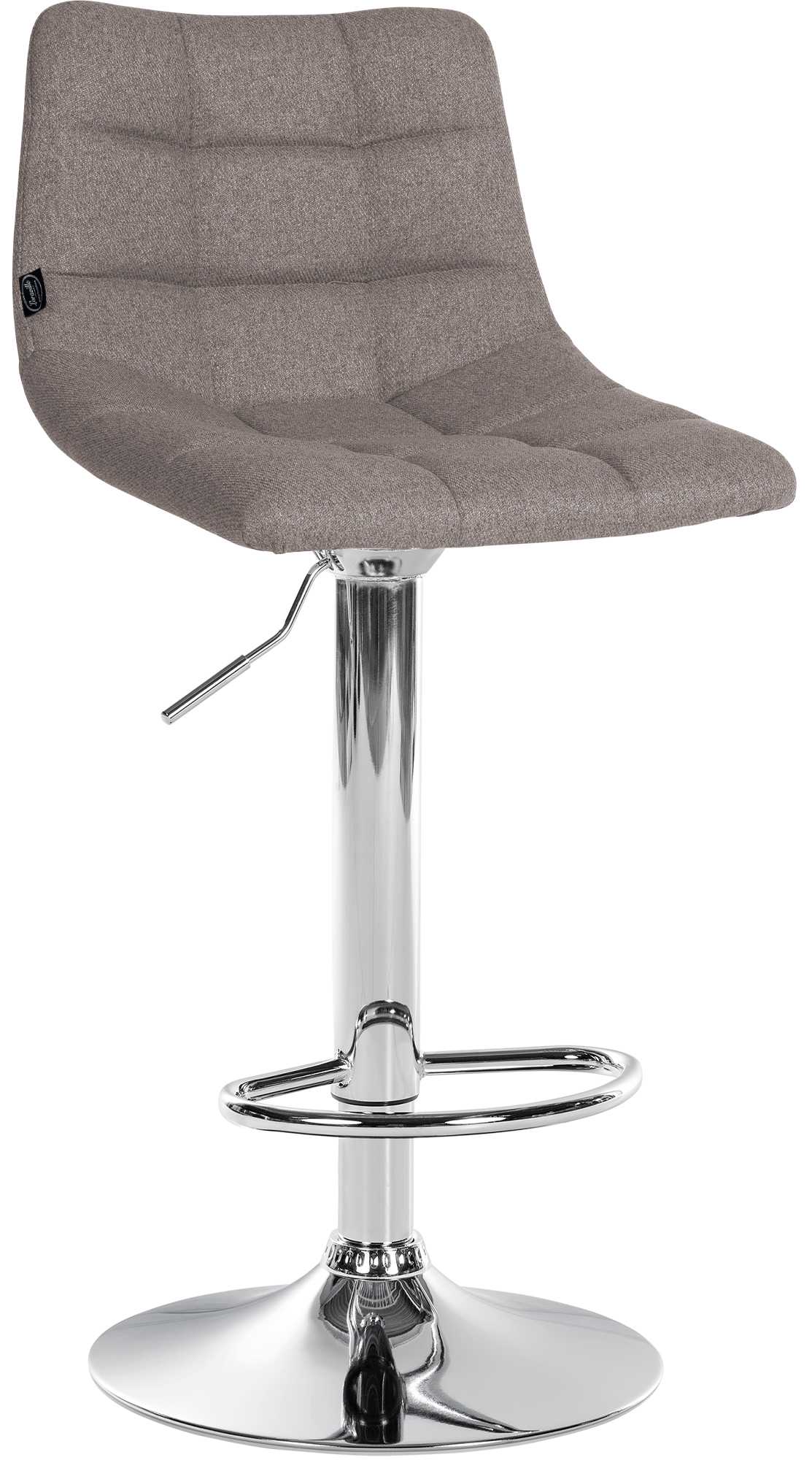 Lot de 2 tabourets de bar Jerry tissu