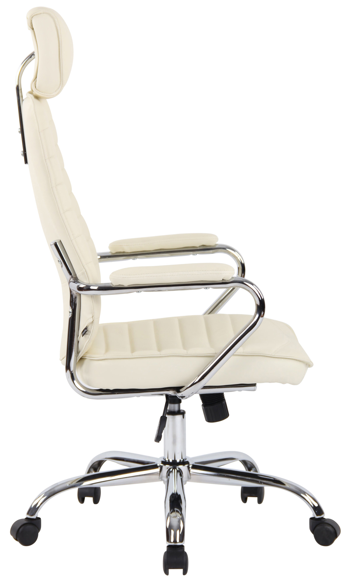 Fauteuil de bureau  Rako en véritable cuir ajustable et pivotant