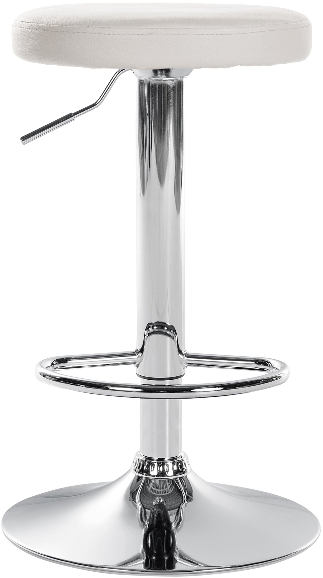 Lot de 2 tabourets de bar Ponte en similicuir