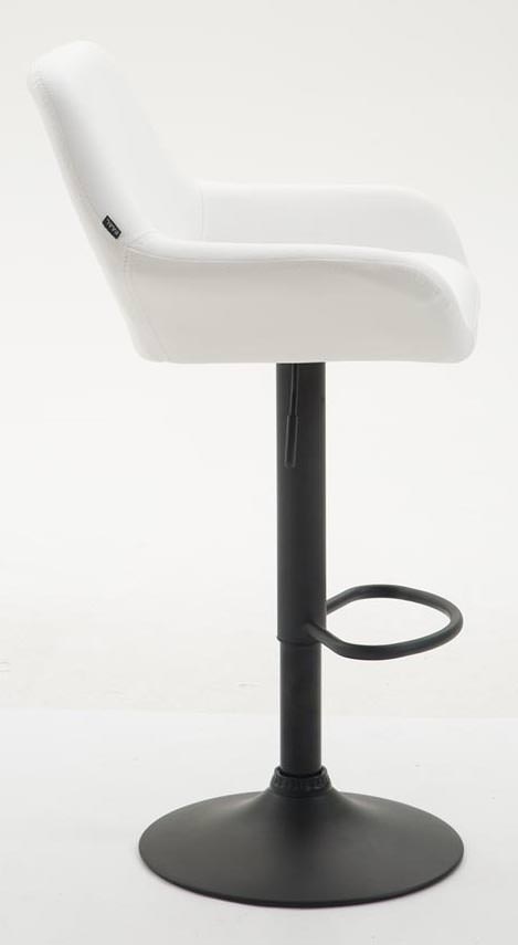 Lot de 2 tabourets de bar Braga en Similicuir